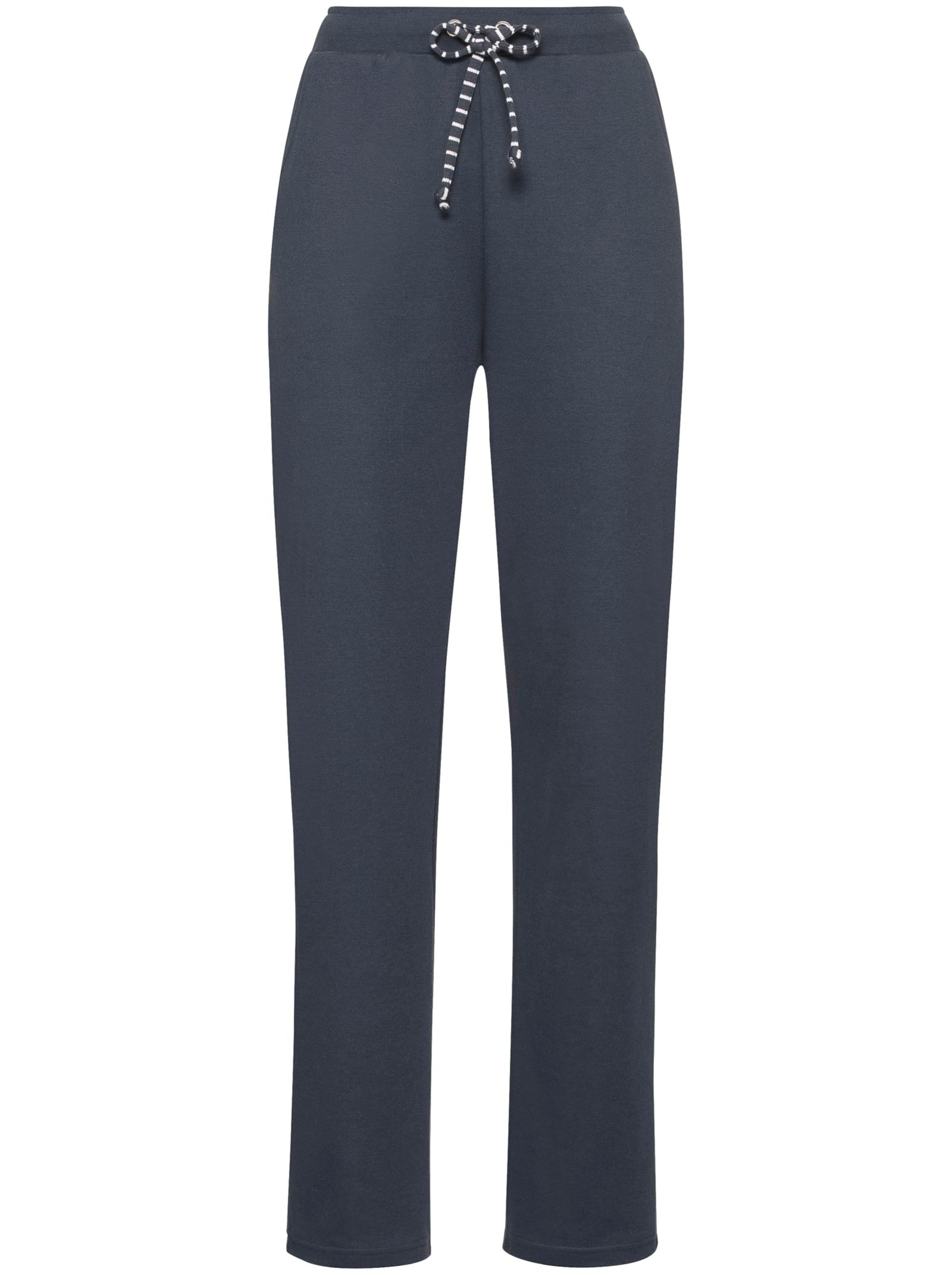 Hausanzug - marine-gestreift