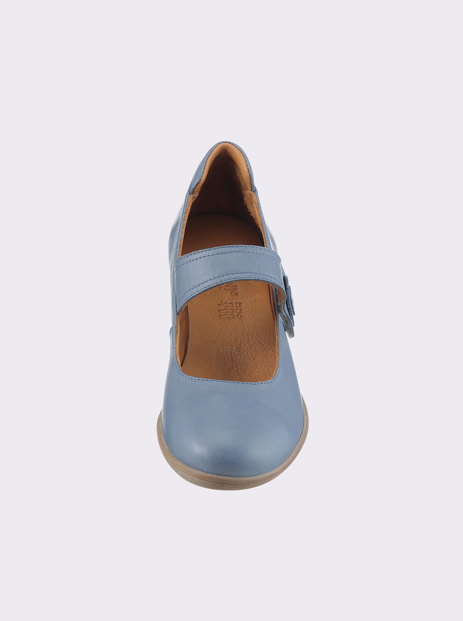 Gemini Pumps met klittenbandsluiting - hemelsblauw