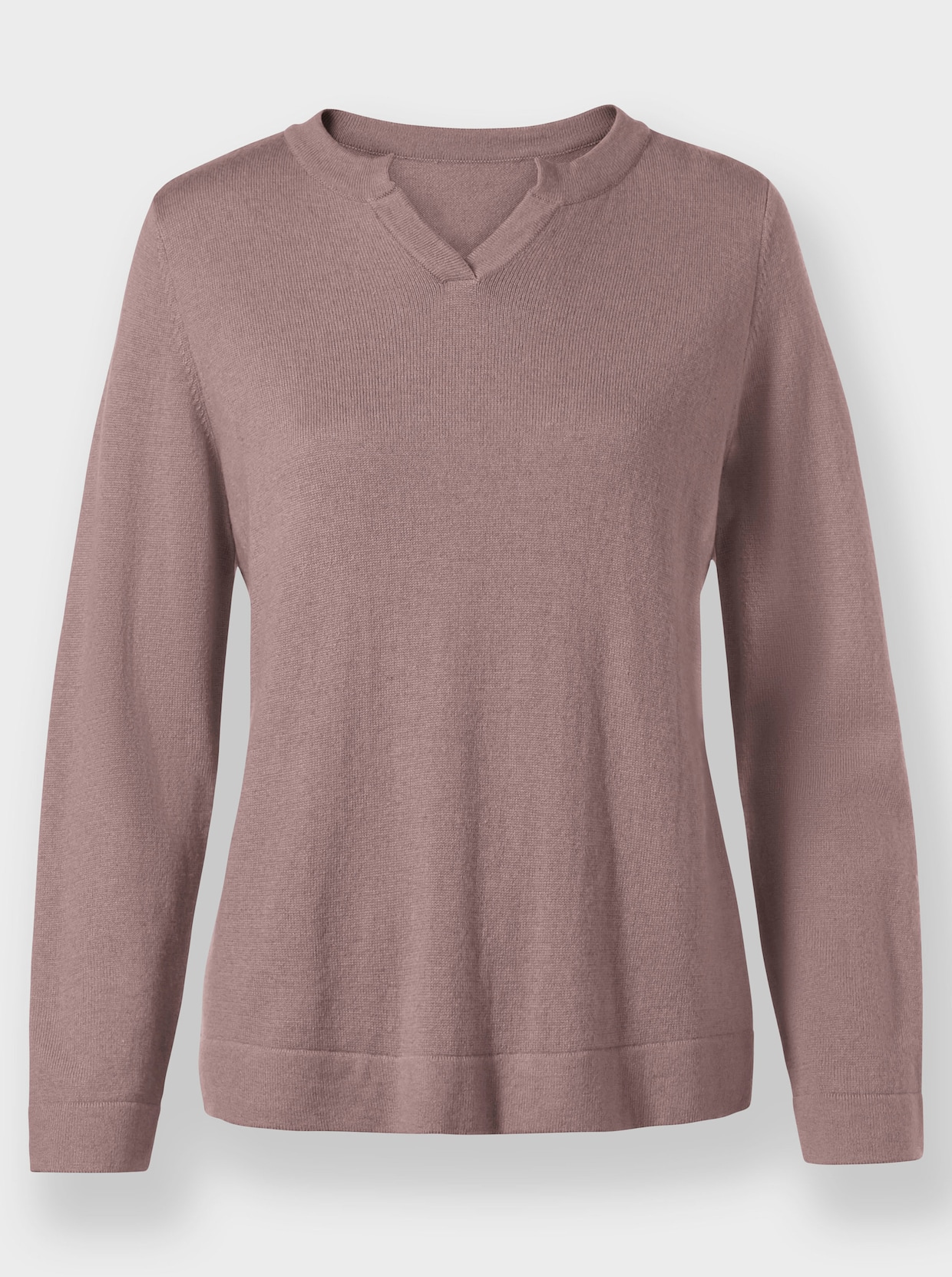 Pullover met lange mouwen - mauve