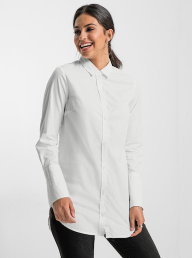 Longline blouse - ecru