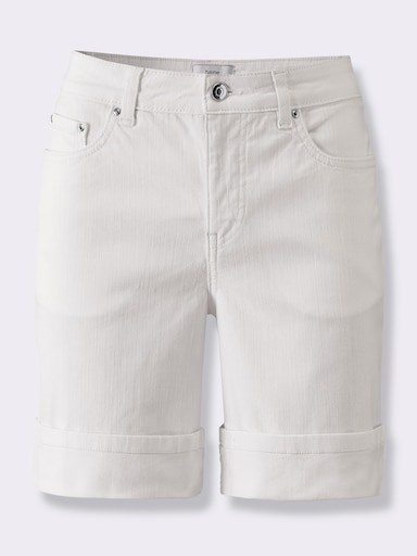 heine Jeansshort - ecru