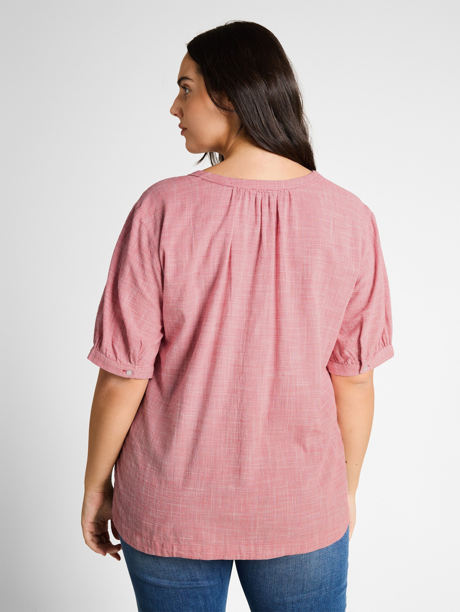 Klassische Bluse - cozy pink