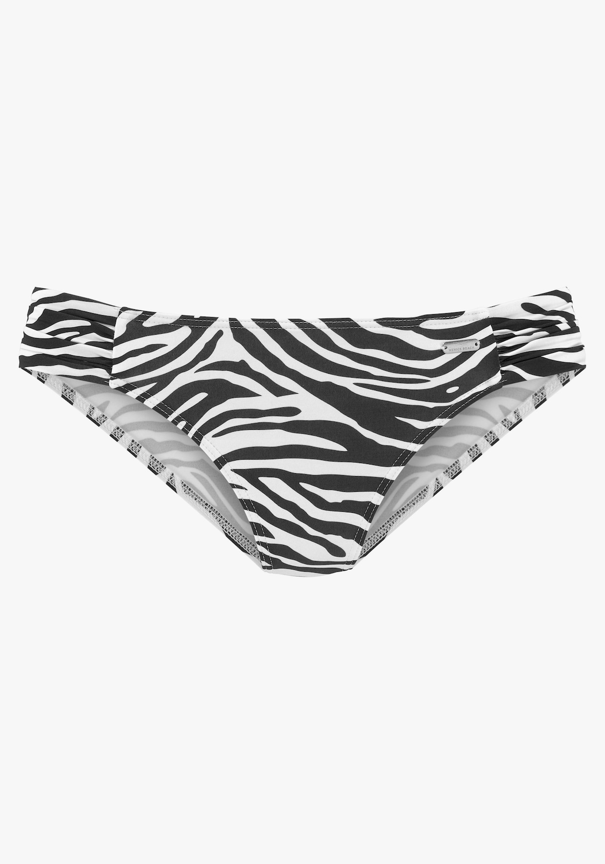 Venice Beach Bikini-Hose - schwarz-weiß