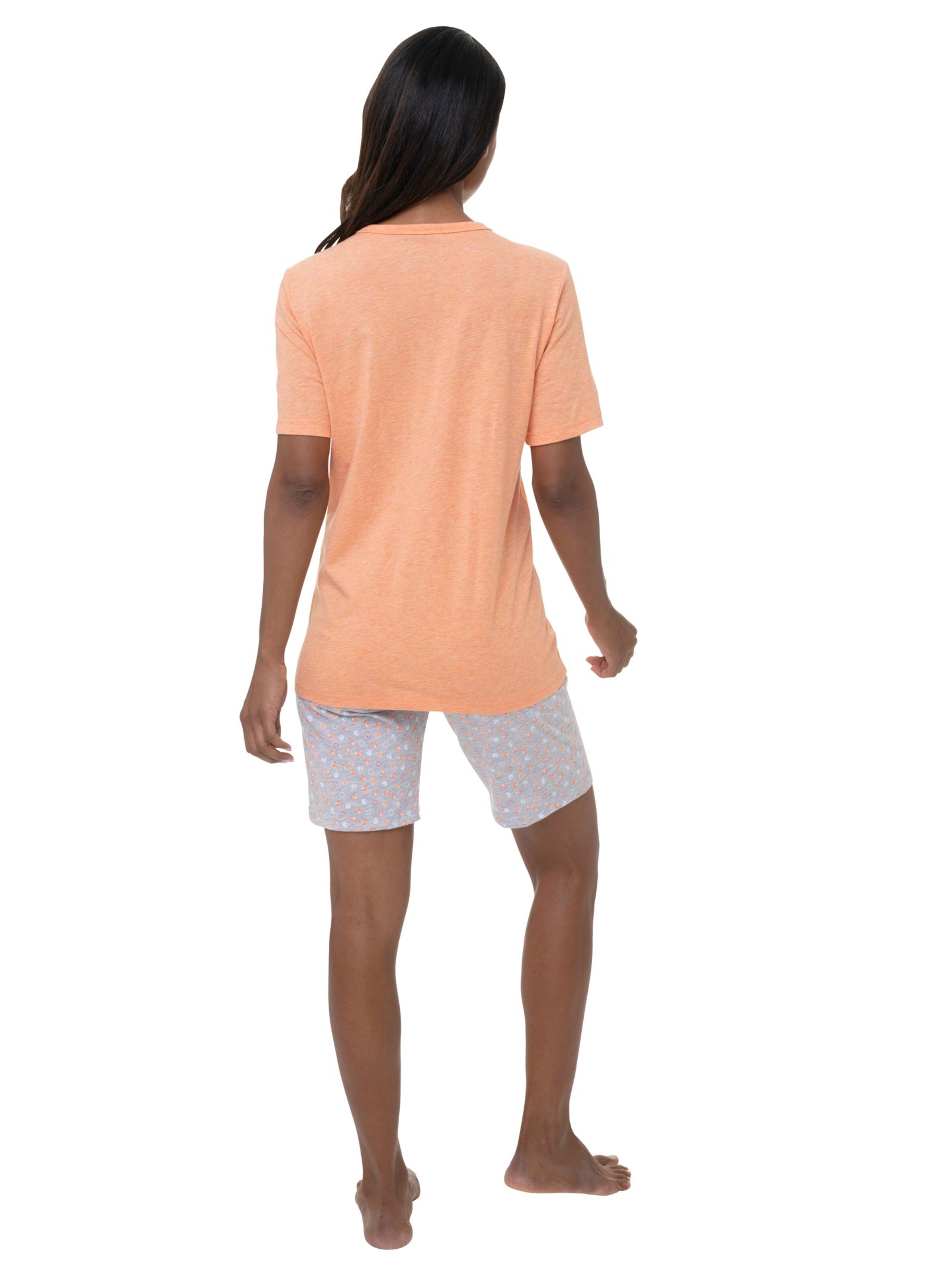 wäschepur Shorty - orange-meliert