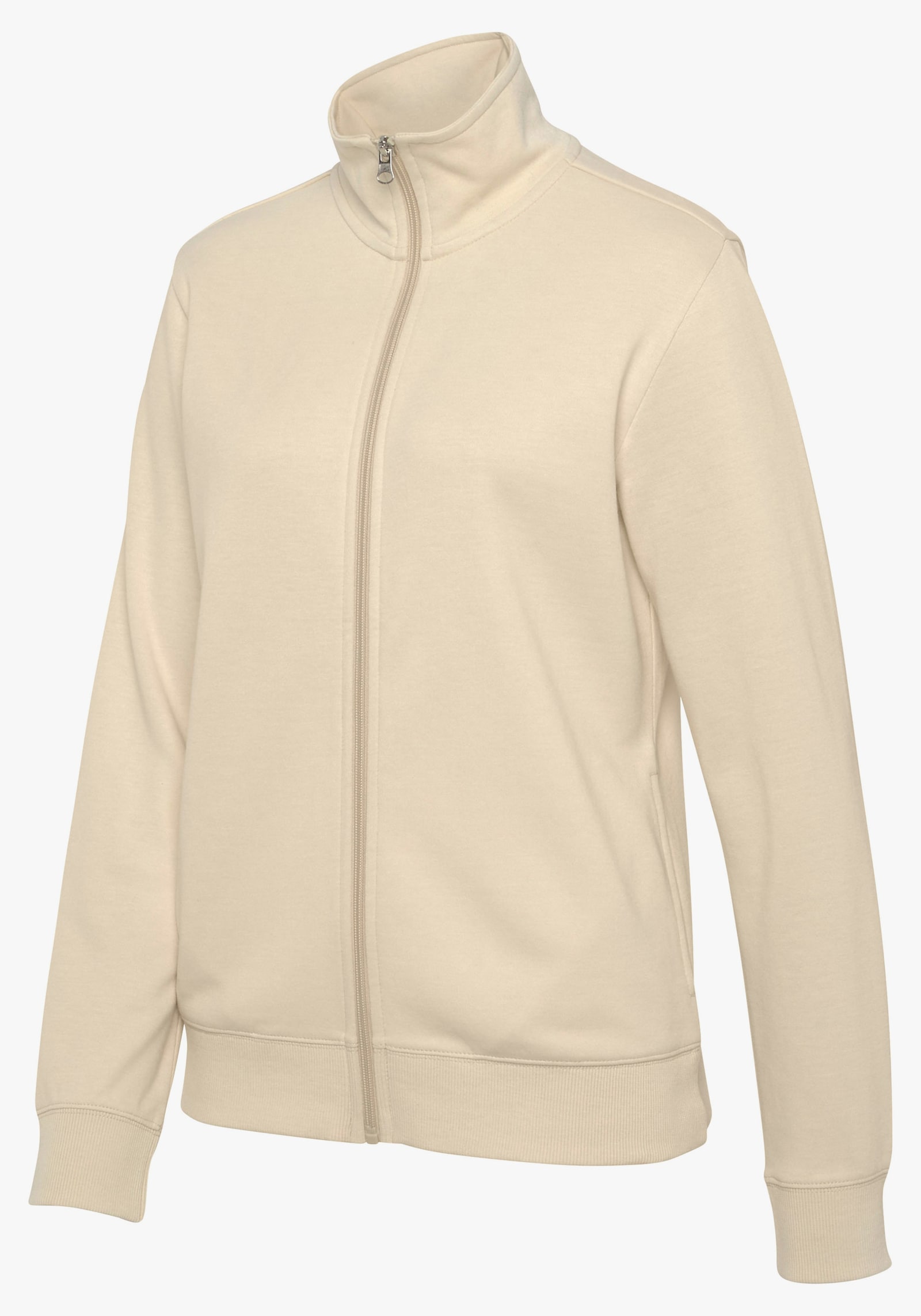 Bench. Loungewear Sweatjacke - sand