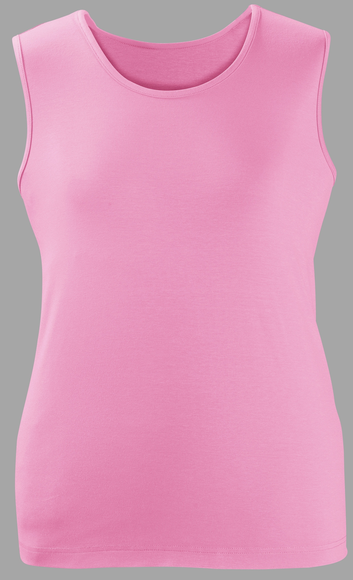 Top met bandjes - pink