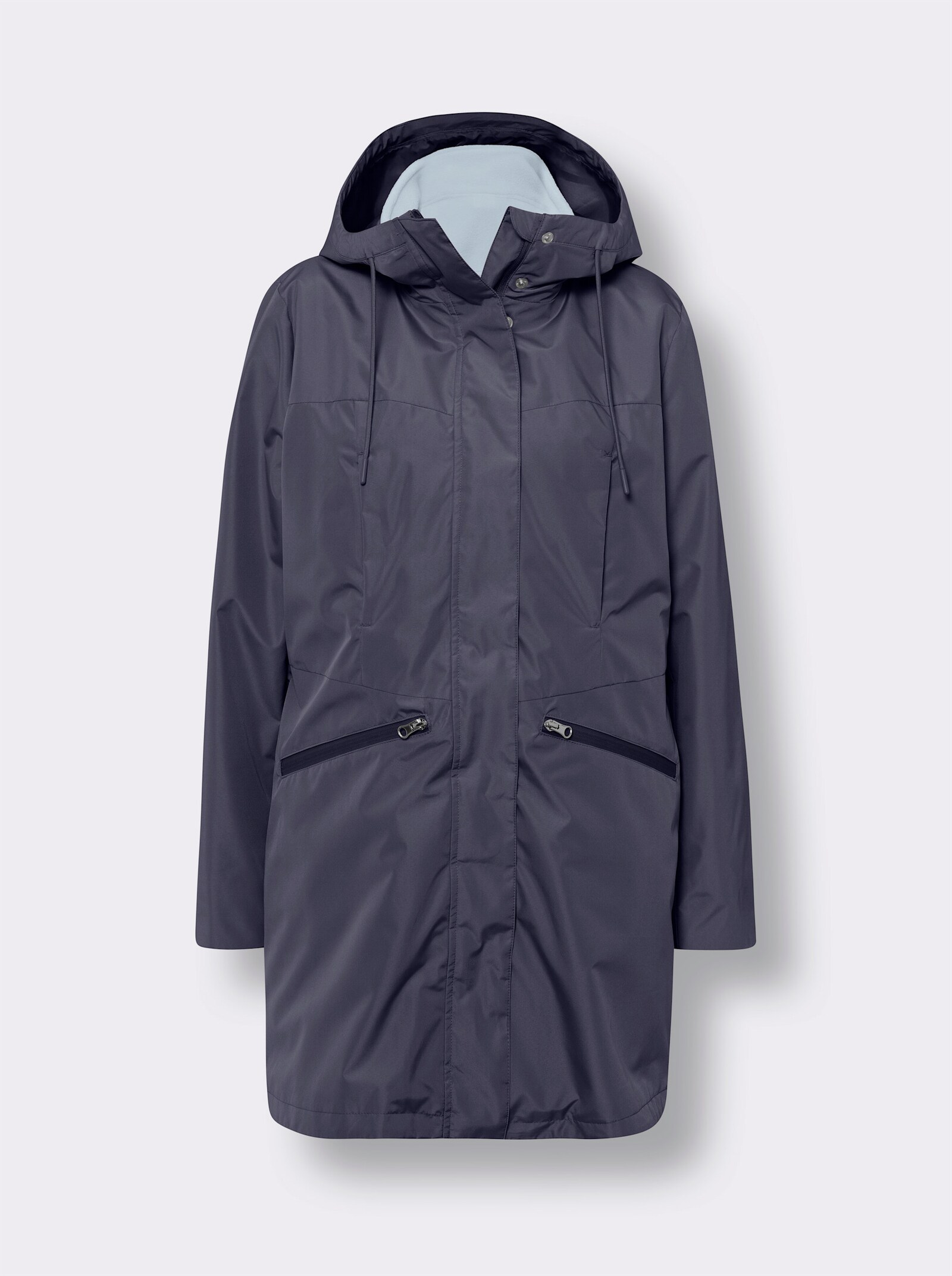 heine 2-in-1-jack met uitneembaar gilet - marine/lichtblauw