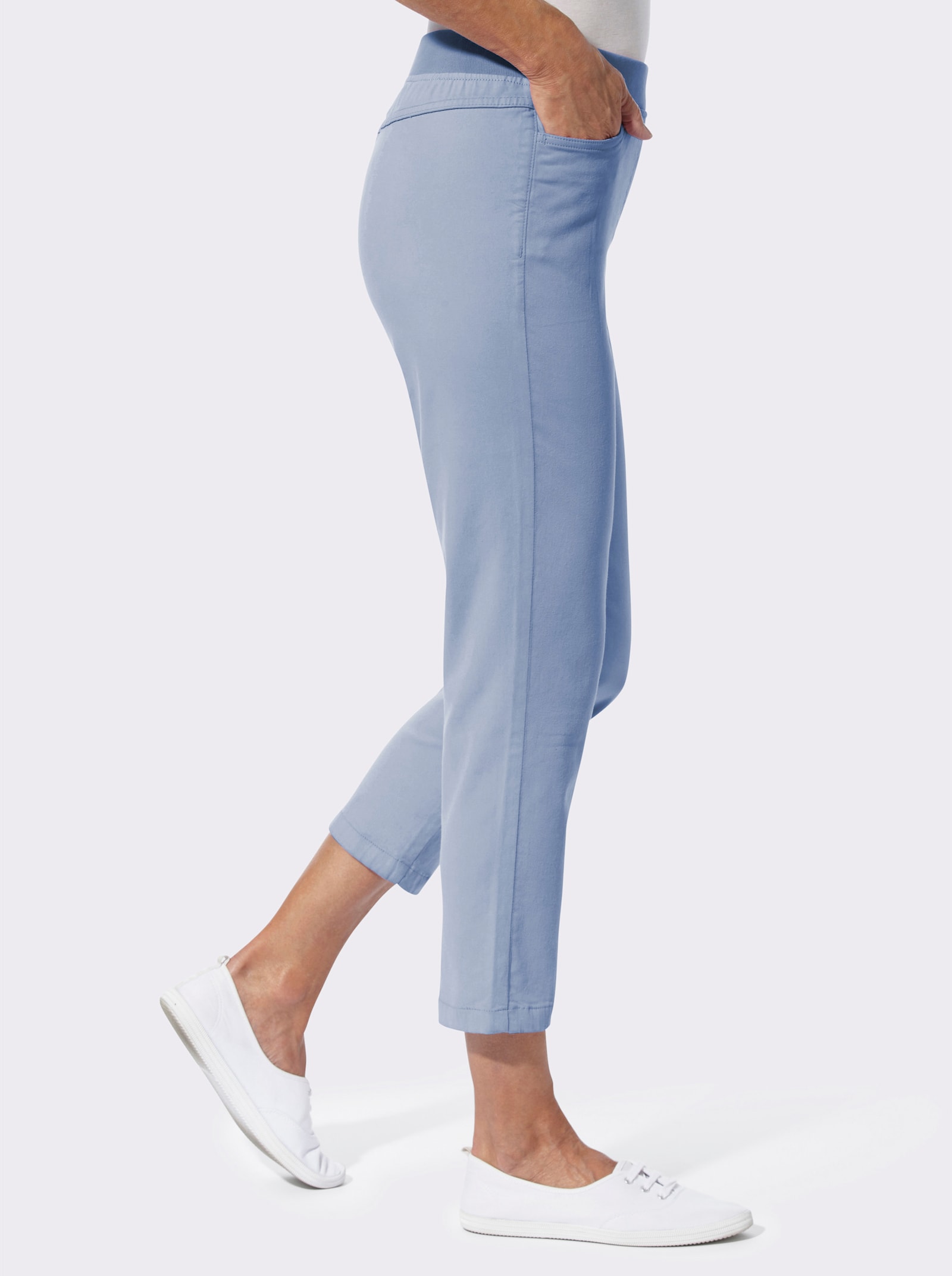 7/8-Hose in Schlupfform - bleu