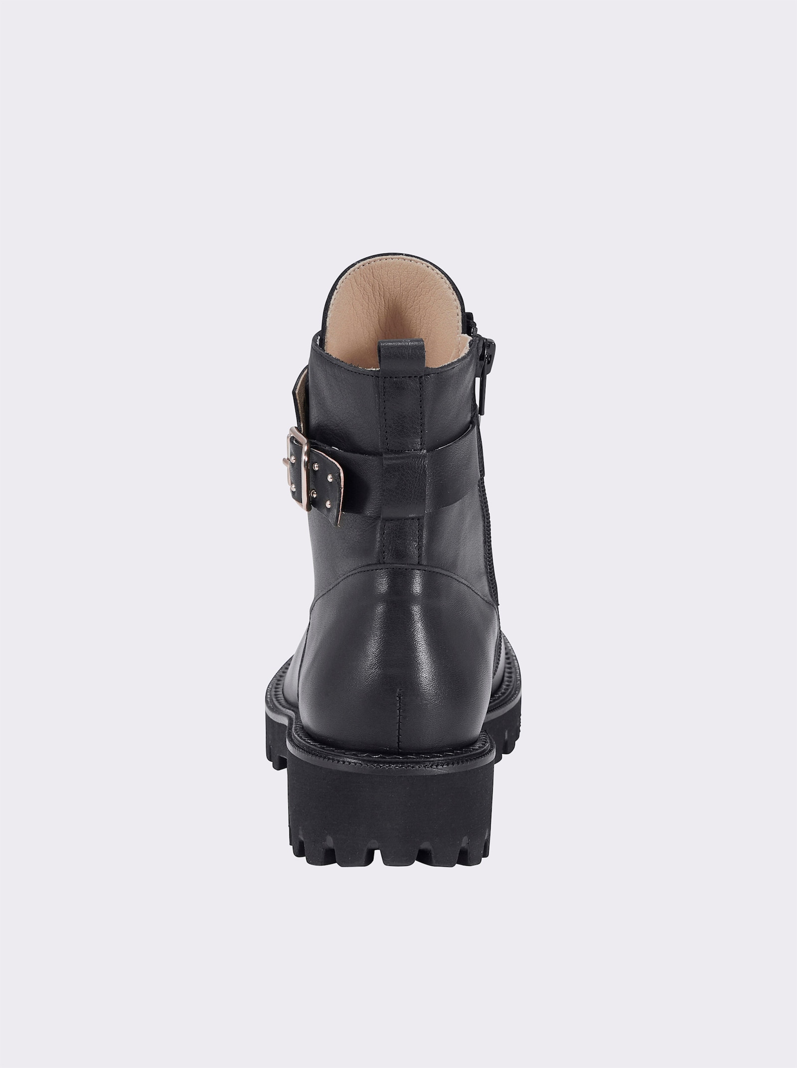 heine Schnürstiefelette - schwarz