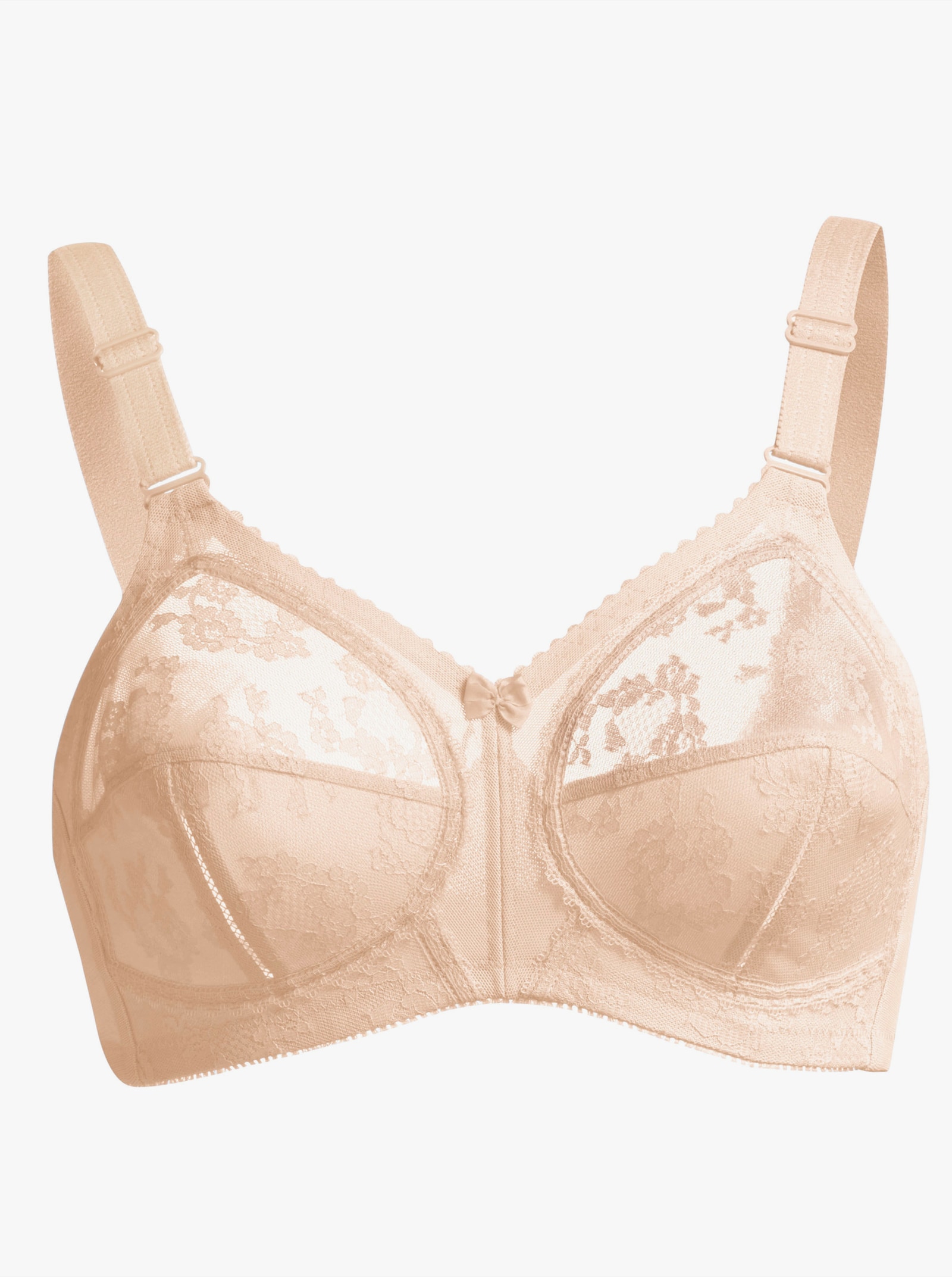 Triumph BH utan bygel upp till E-kupa - elfenben