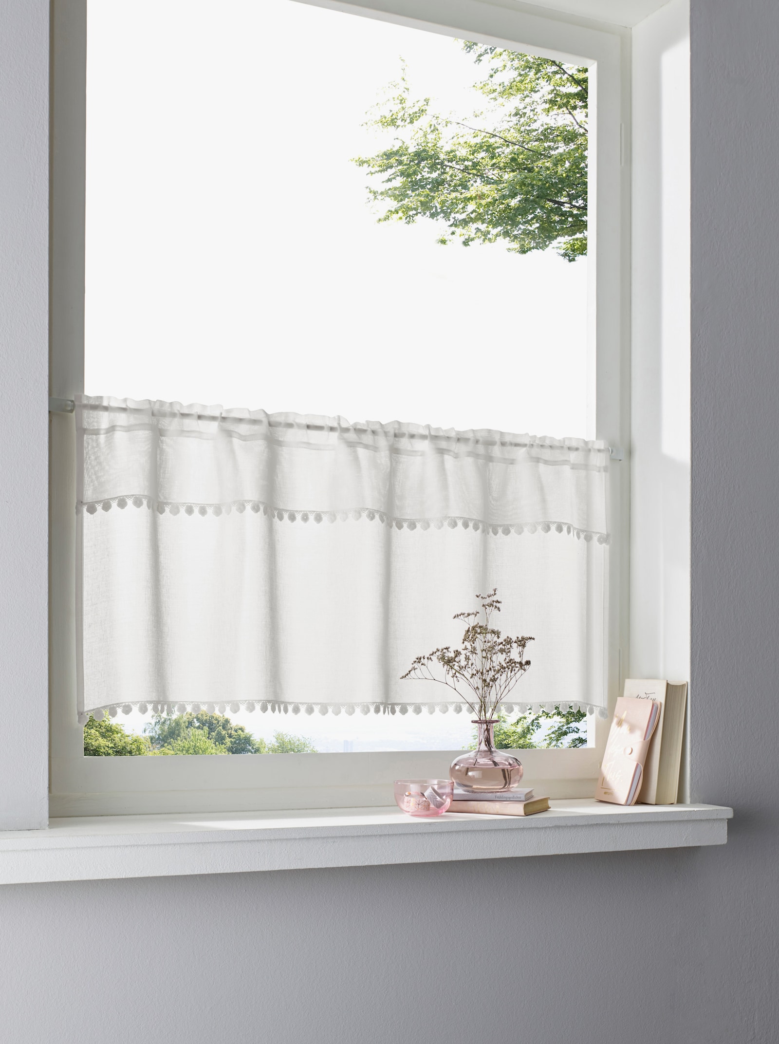 heine home Querbehang - offwhite
