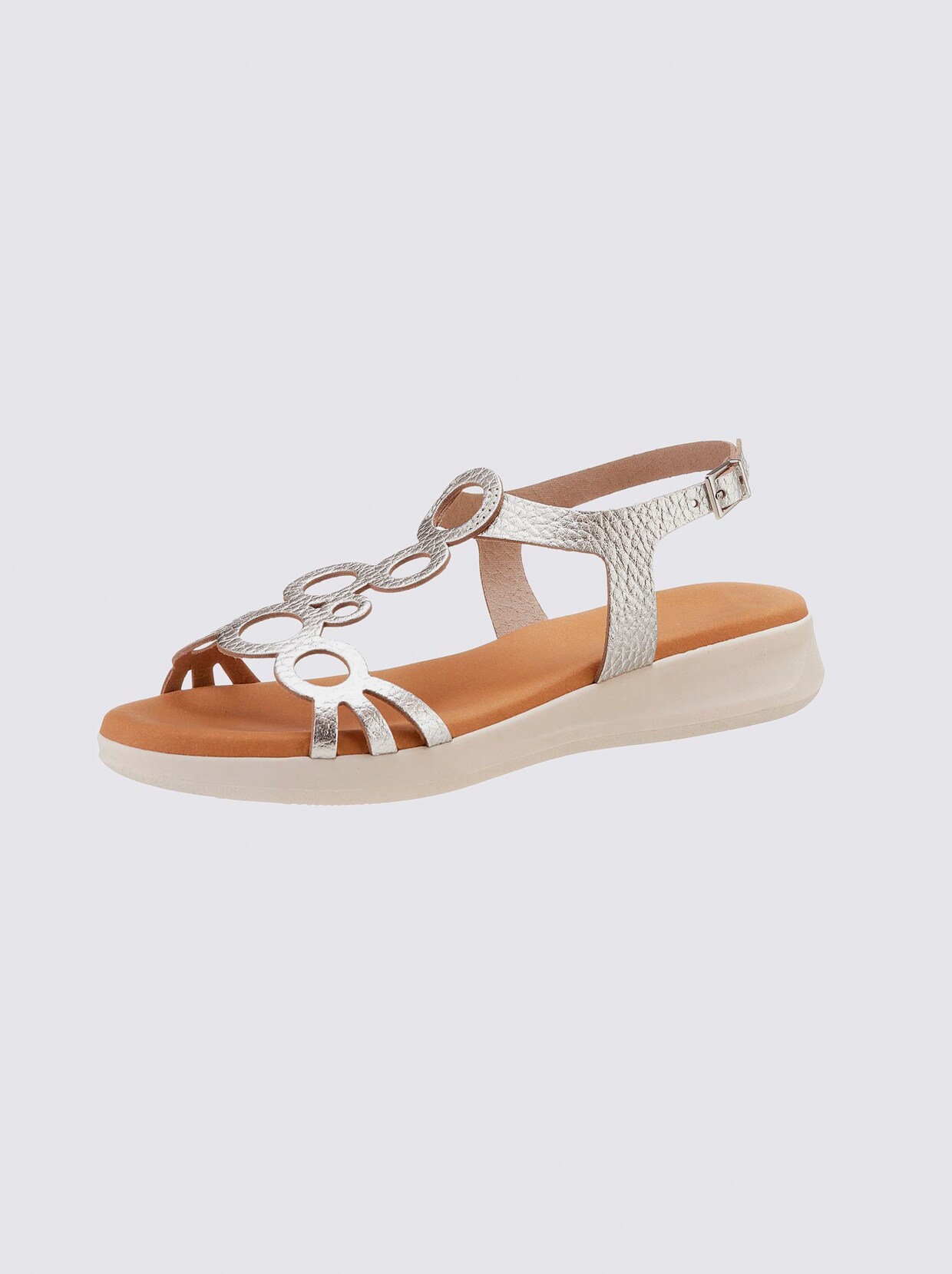 heine Sandalen - zilverkleur