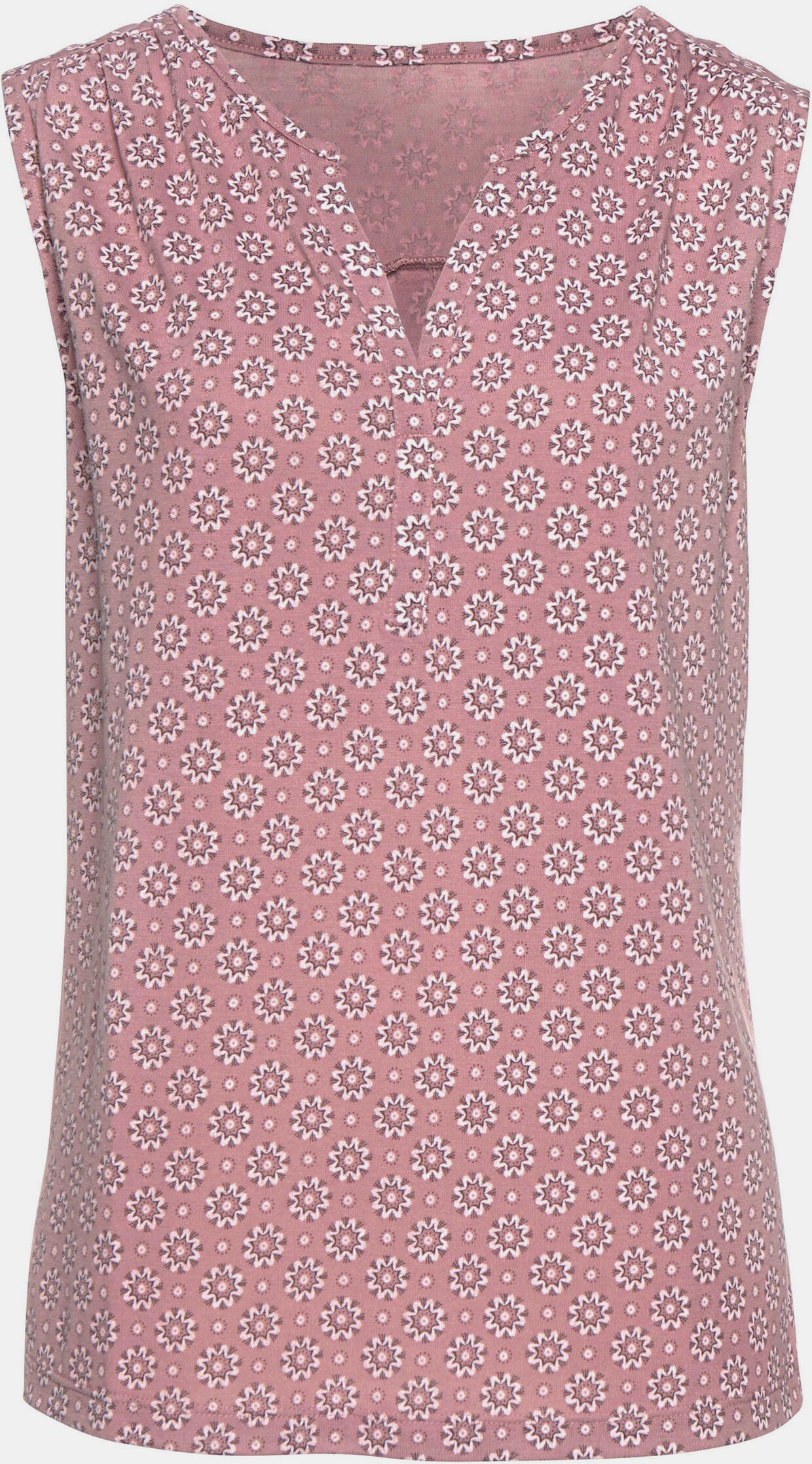 LASCANA Strandtop - oudroze, blauw
