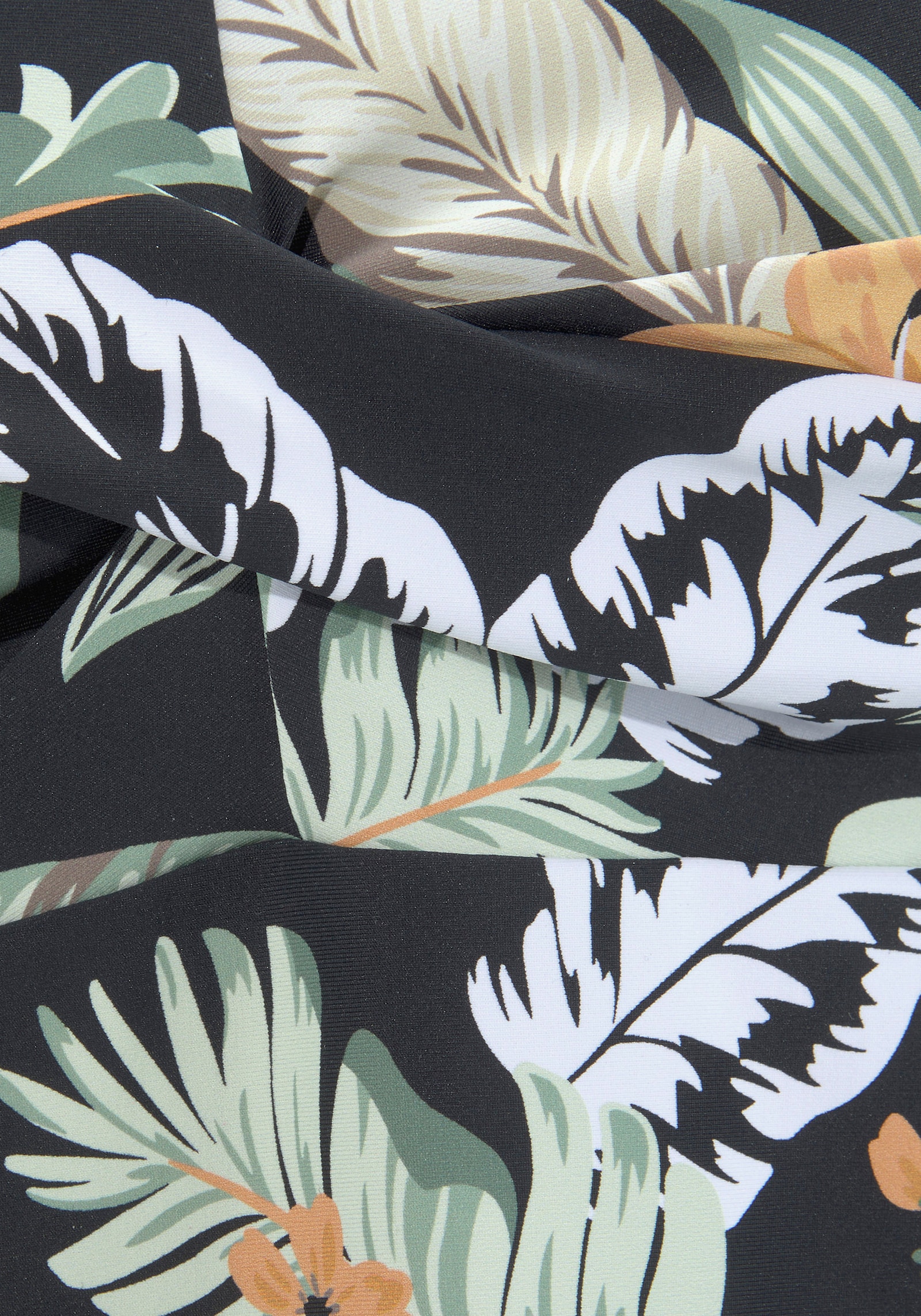 Sunseeker Bügel-Tankini-Top - schwarz-bedruckt