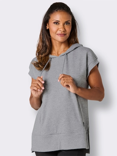 Catamaran Sports Sweatshirt mit Kapuze - grau-meliert