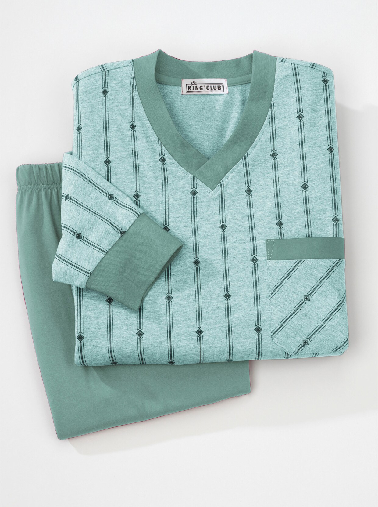 KINGsCLUB Pyjama - mint/petrol