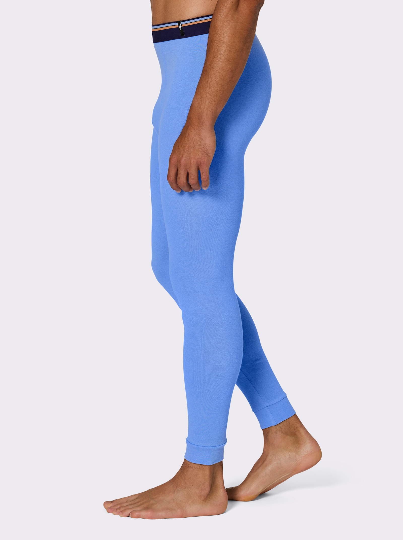 wäschepur men Hose lang - marine + himmelblau