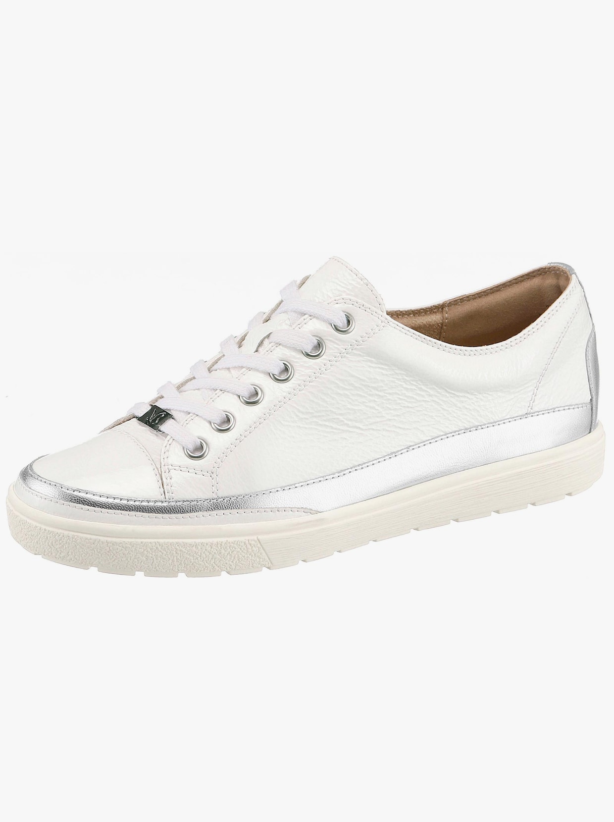 Caprice Schnürschuh - weiss