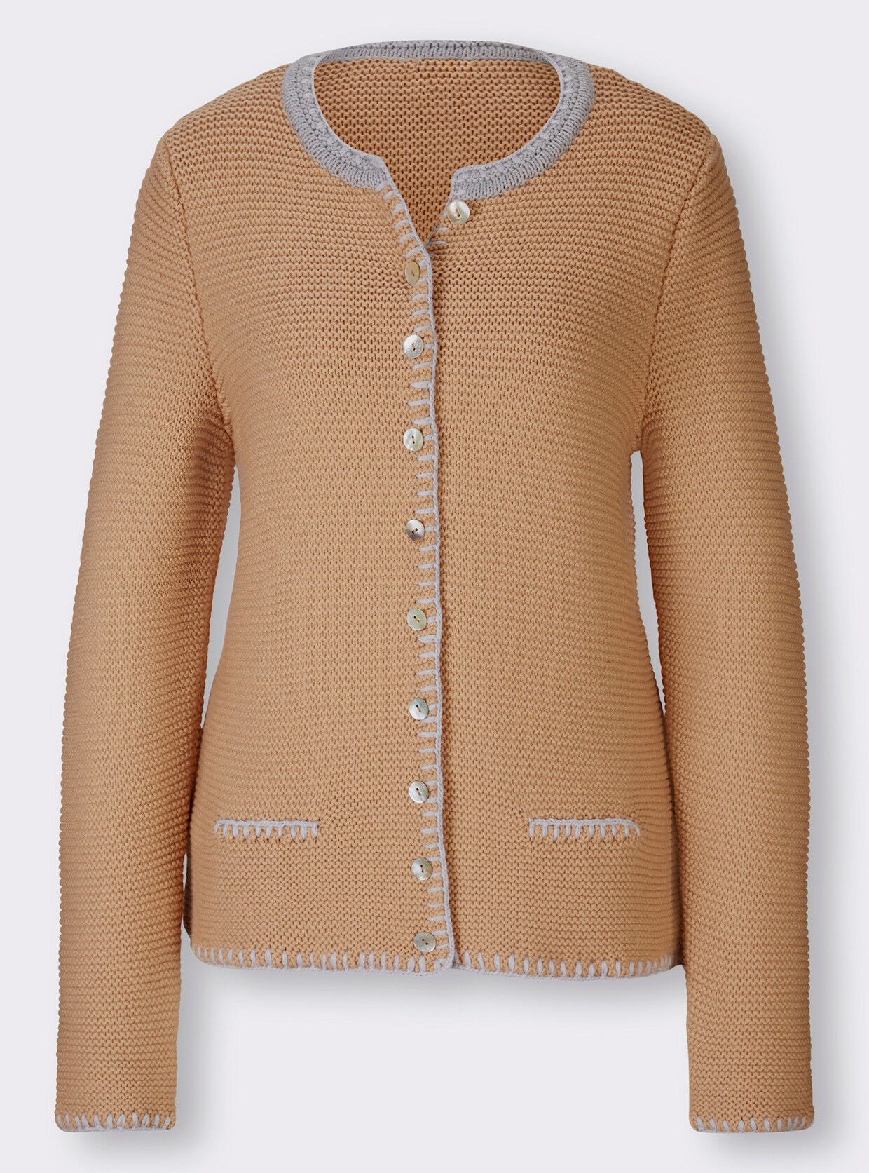 heine Cardigan - couleur chamois