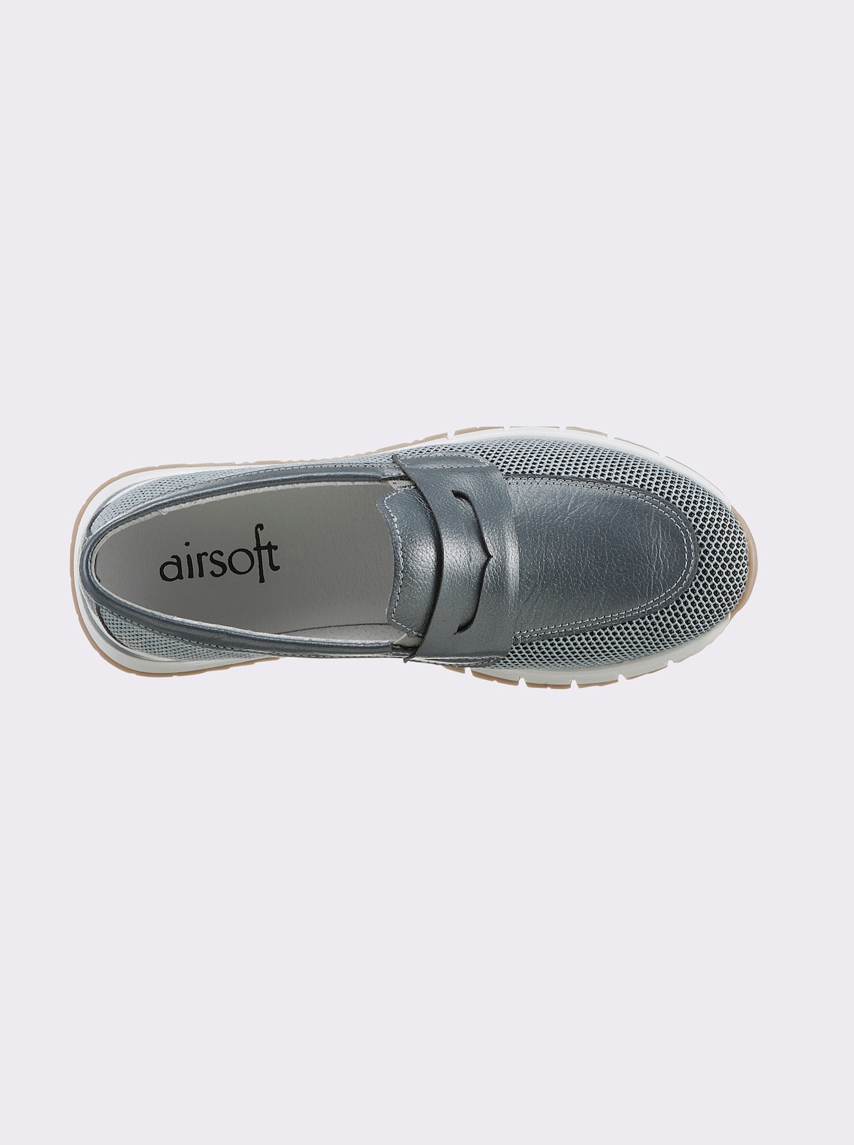 airsoft modern+ Slipper - taubenblau