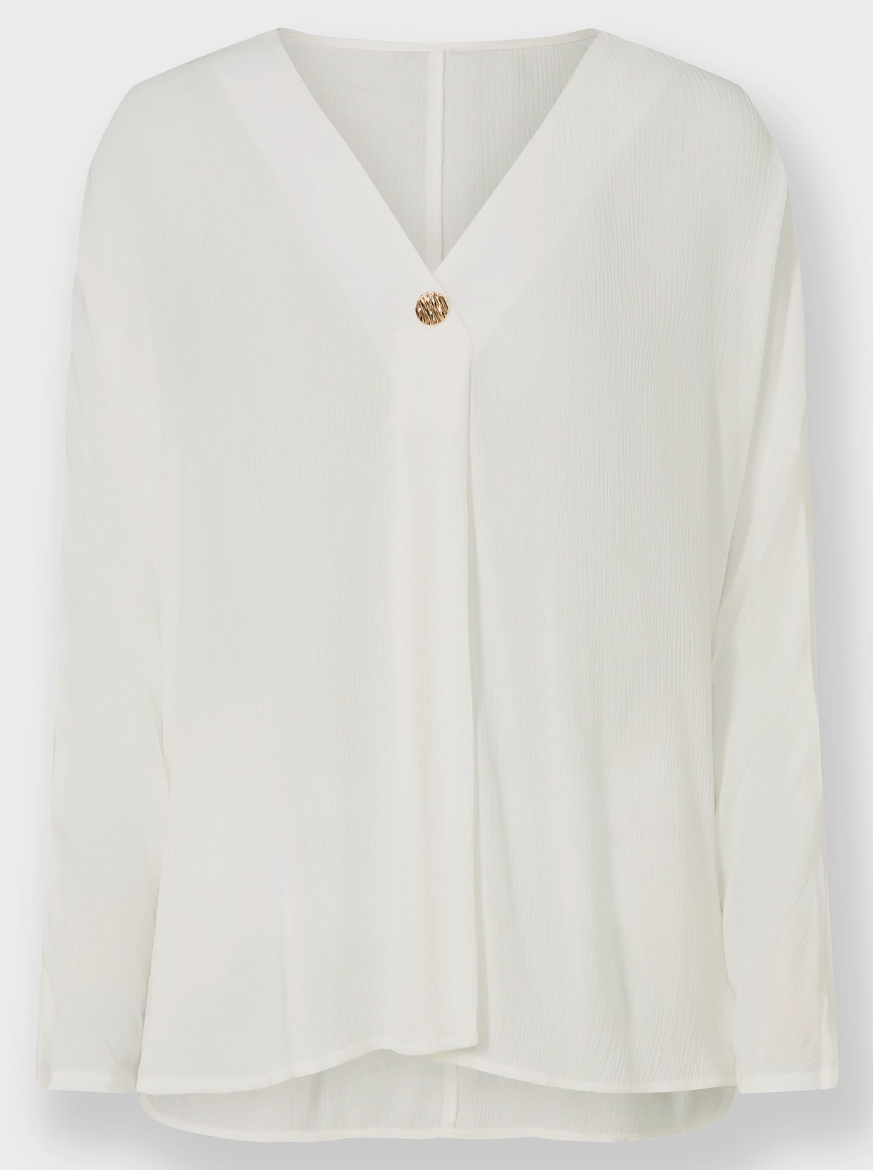 heine Blouse met lange mouwen - ecru