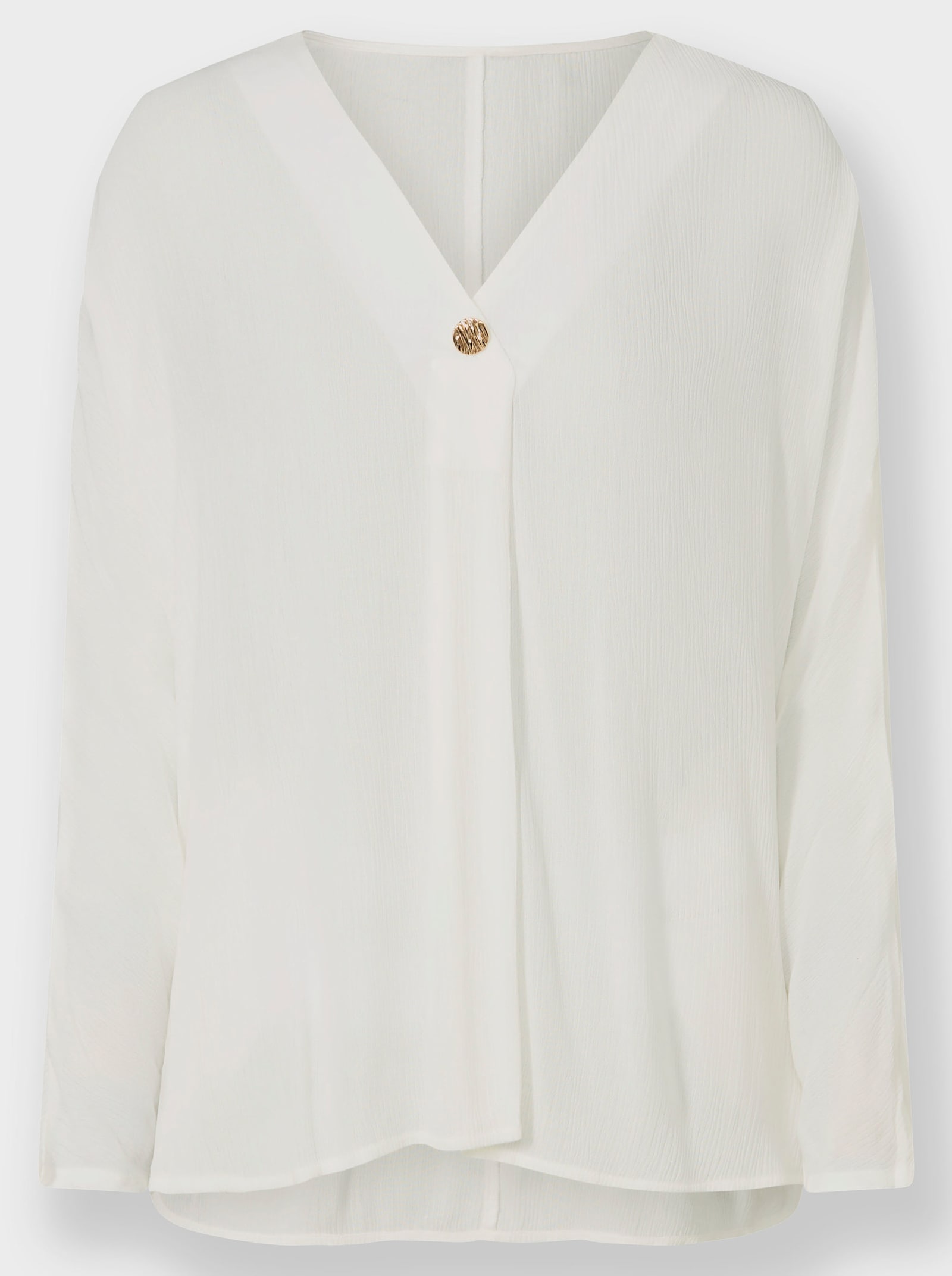 heine Langarmbluse mit Fledermausärmeln - ecru