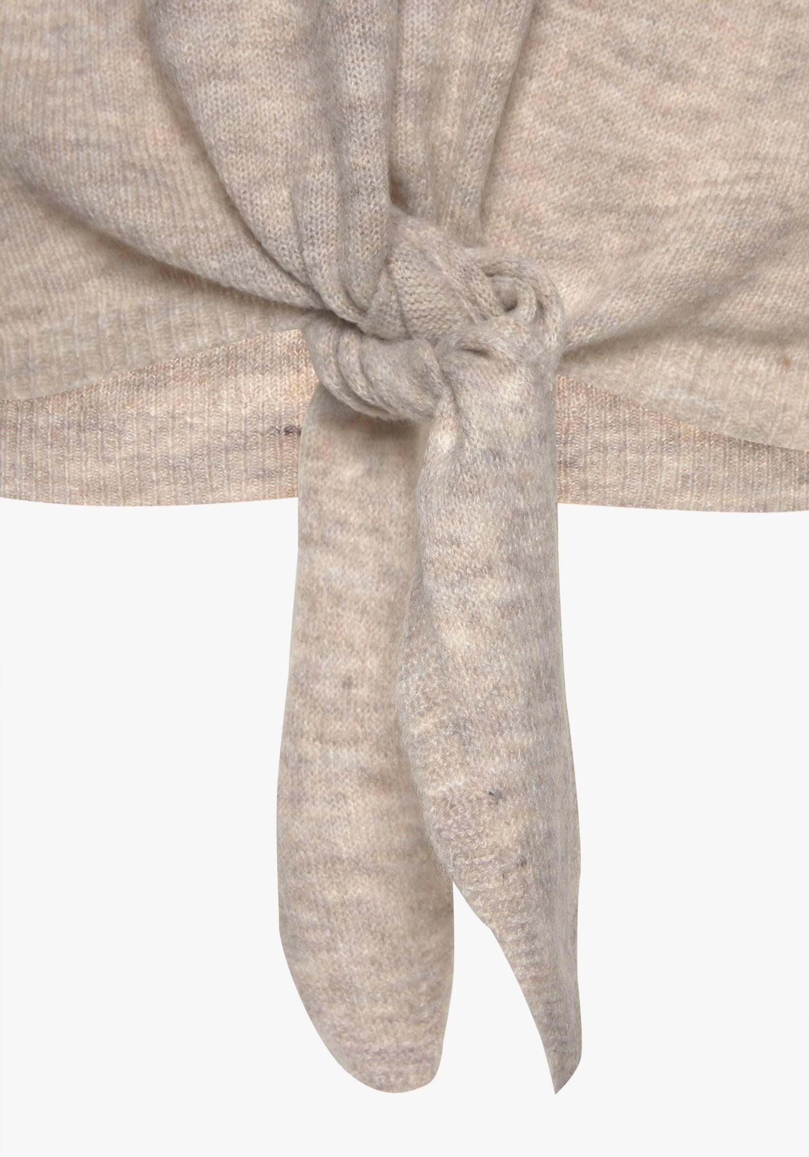 LASCANA Gebreide pullover - beige gemêleerd