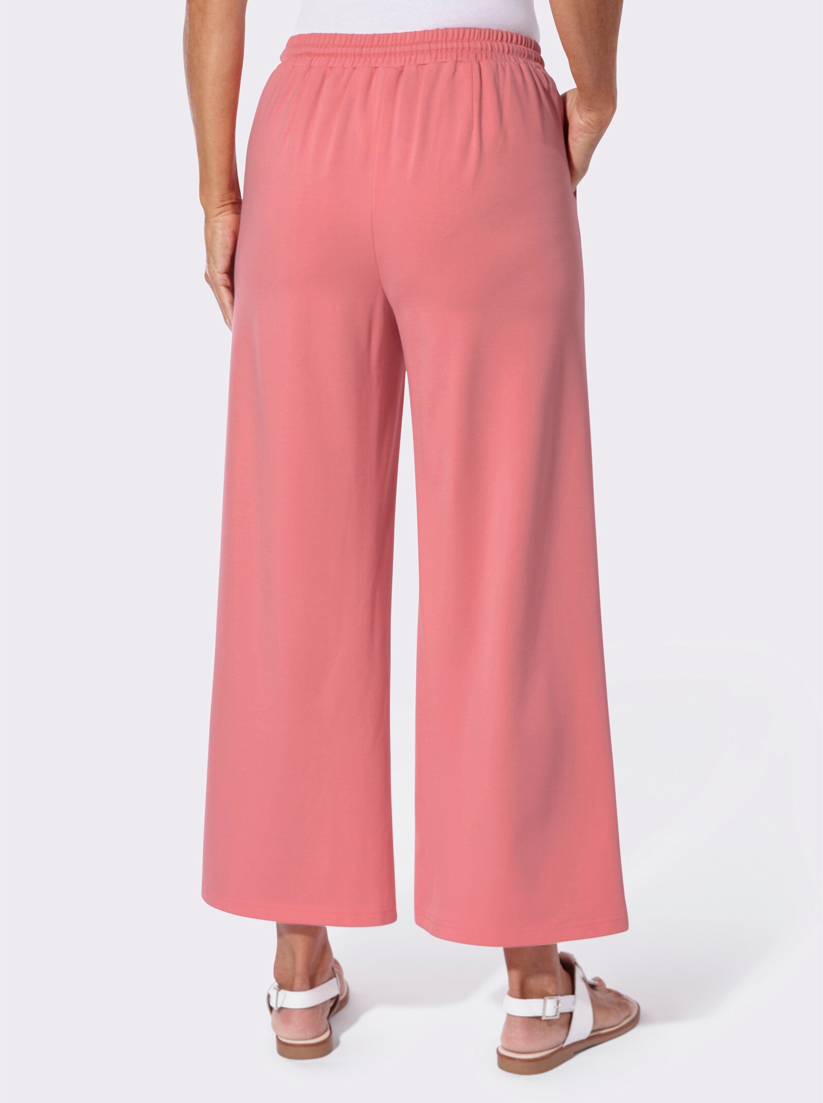 Jerseyhose in Culotte-Form - flamingo