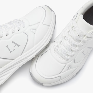 LASCANA Sneaker - weiss/silberfarben