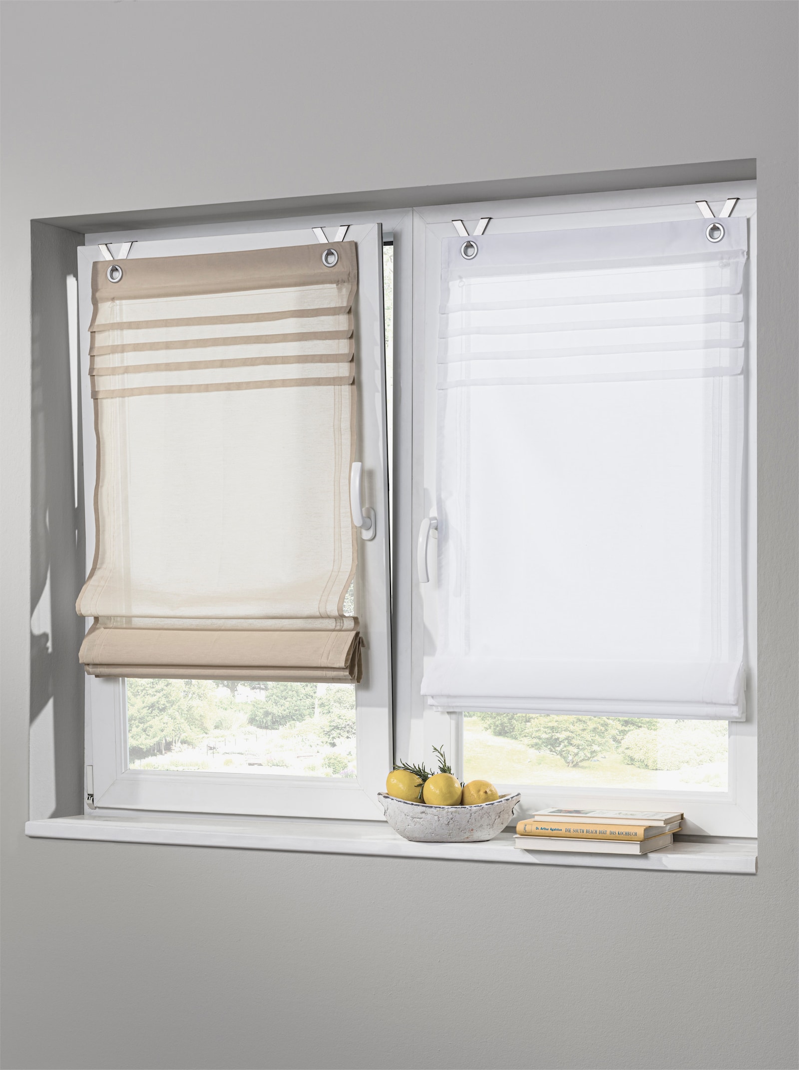 heine home Raffrollo - natur