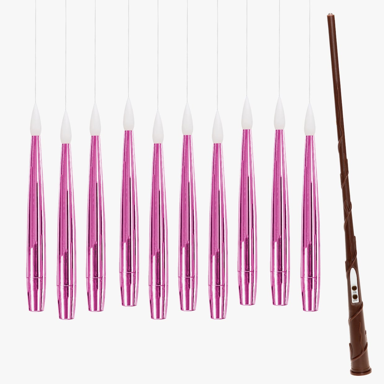 my home LED Dekolicht - chrom rosa