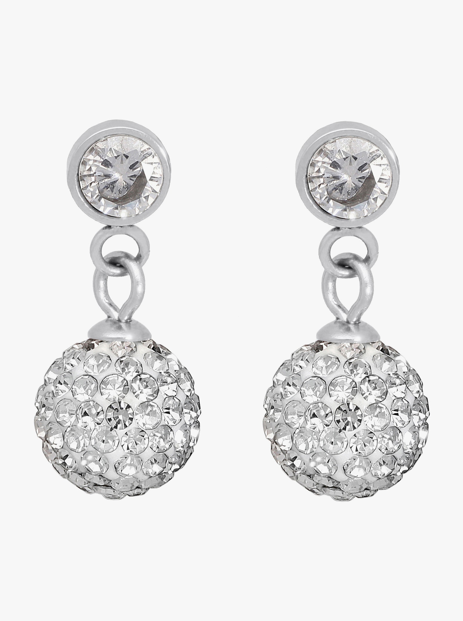 Ohrstecker - silberfarben