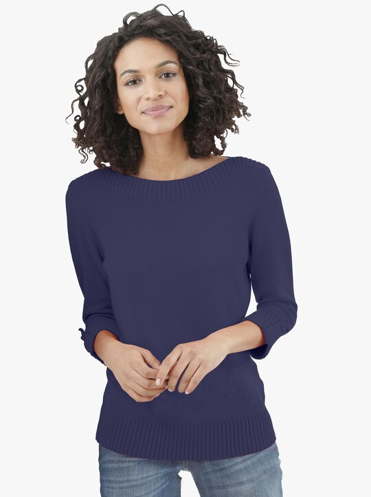 Pullover - nachtblau