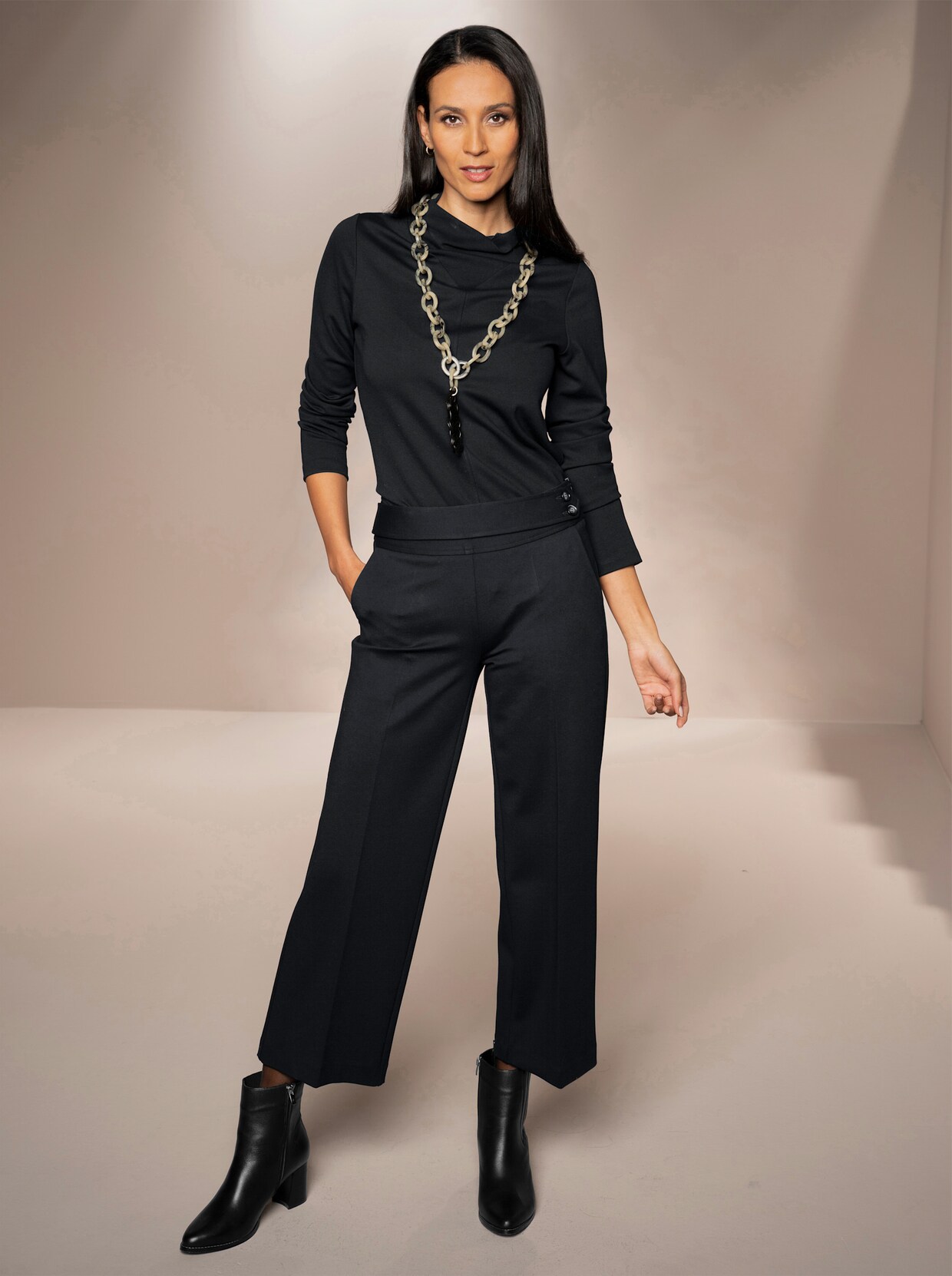 heine Jersey-Hose - schwarz