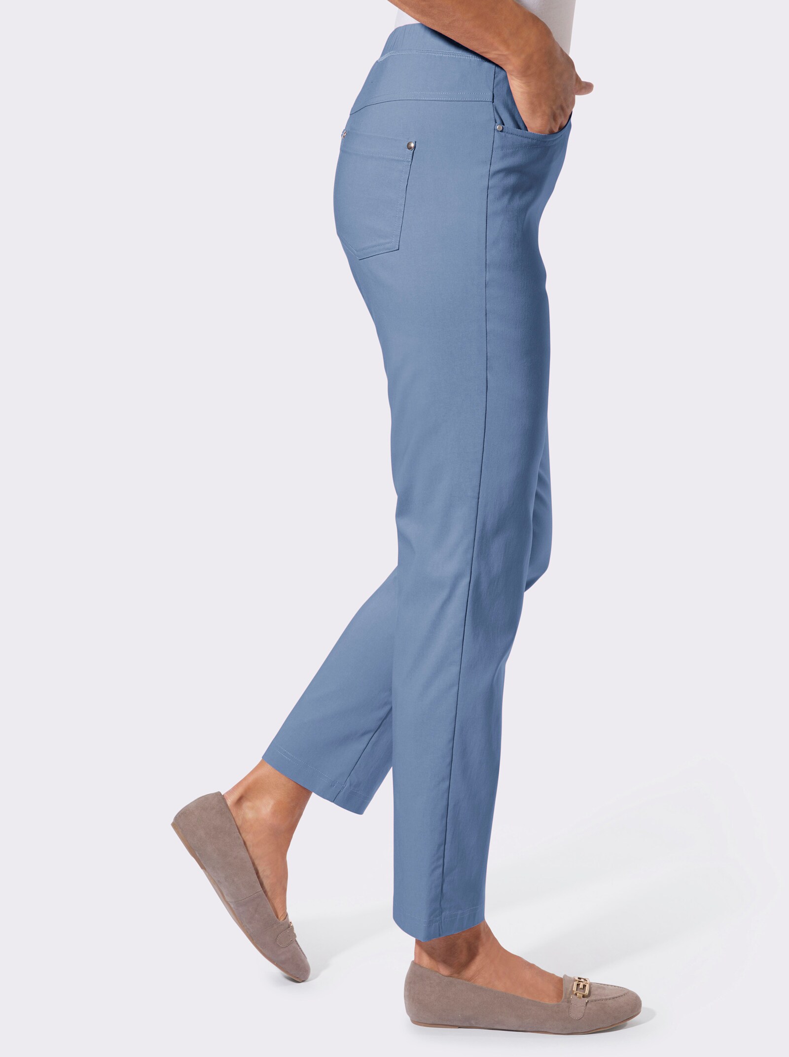 Bengalinhose in Schlupfform - himmelblau