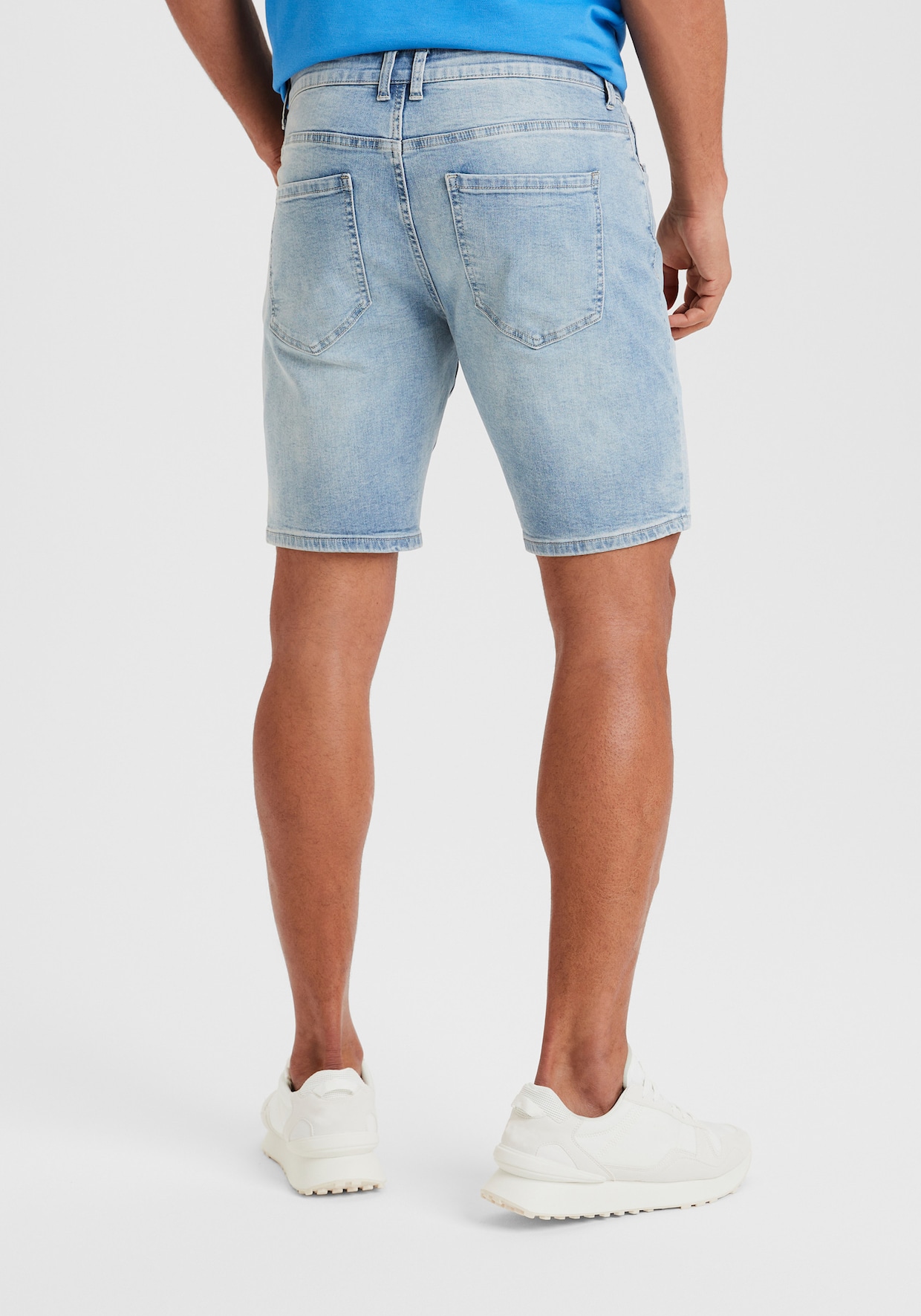 Buffalo short en jean - bleu clair