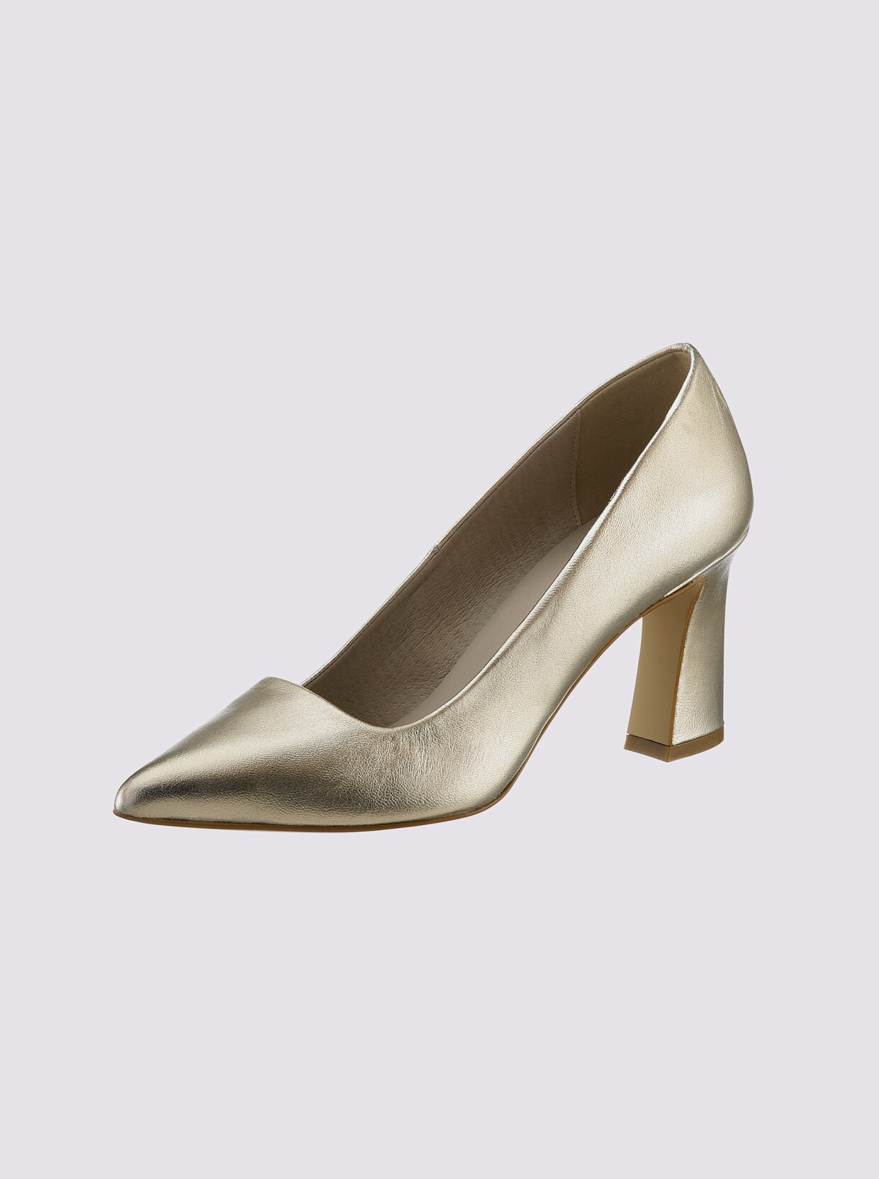 heine pumps - goudkleur