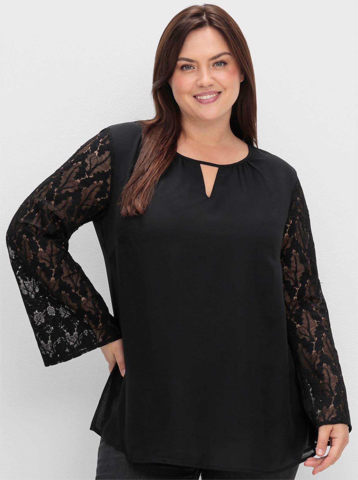 sheego Tuniek - zwart