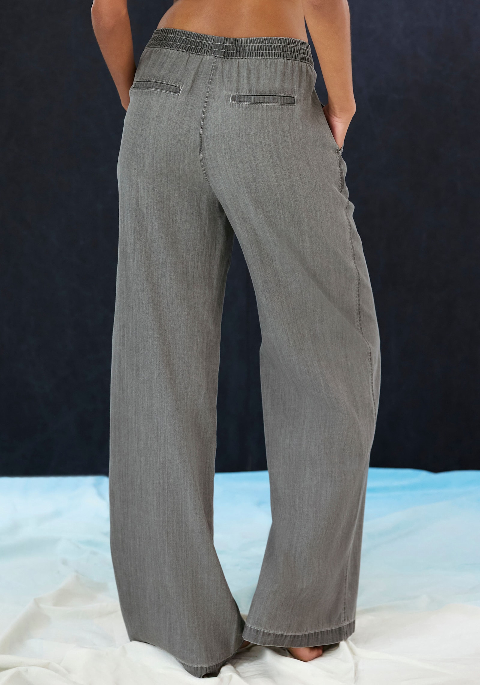 H.I.S Schlupfhose - grau