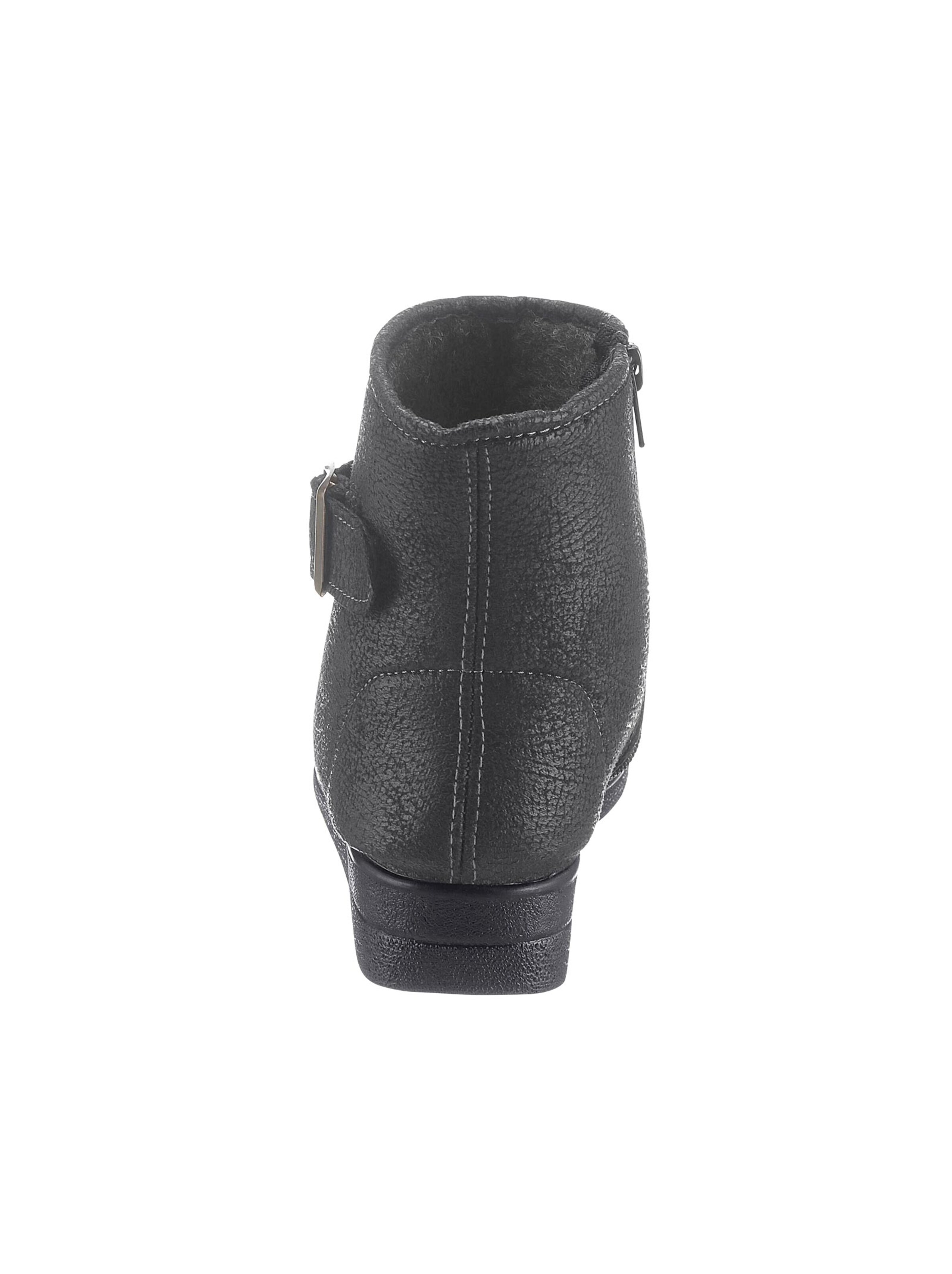 Stiefelette - schwarz