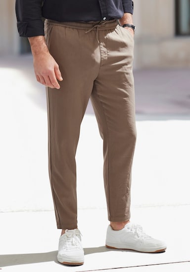 Jogger Pants - hellbraun