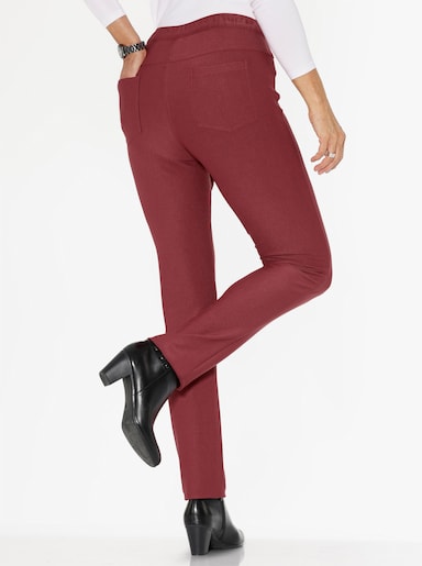 Schlupfjeans - bordeaux