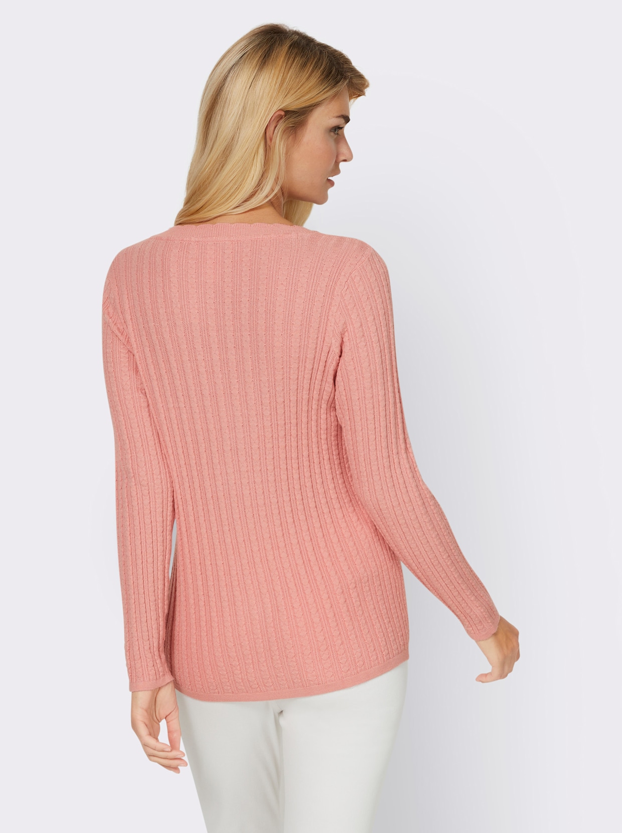 heine Gebreide pullover - rozenkwarts