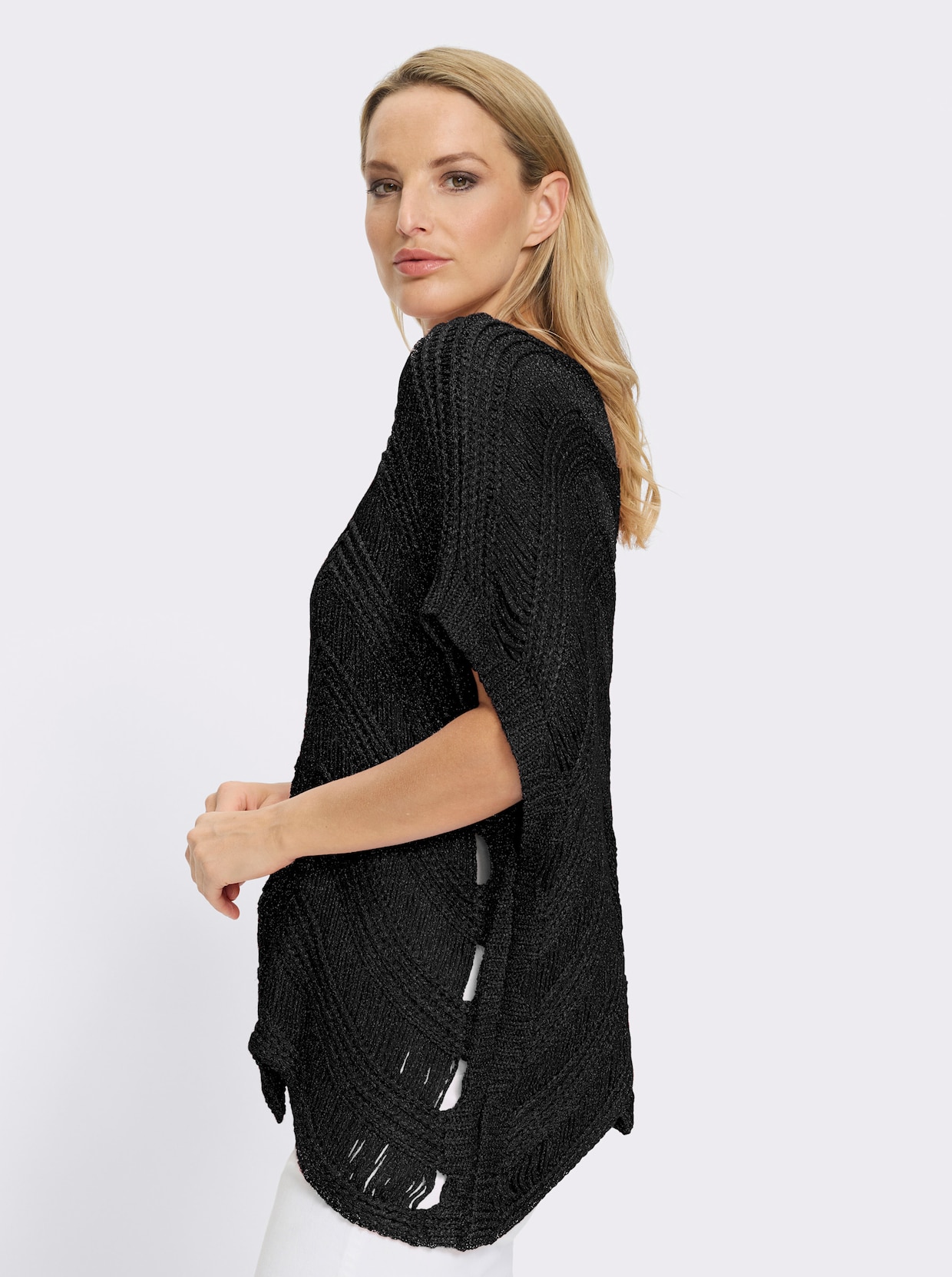 heine Oversize-Pullover - schwarz