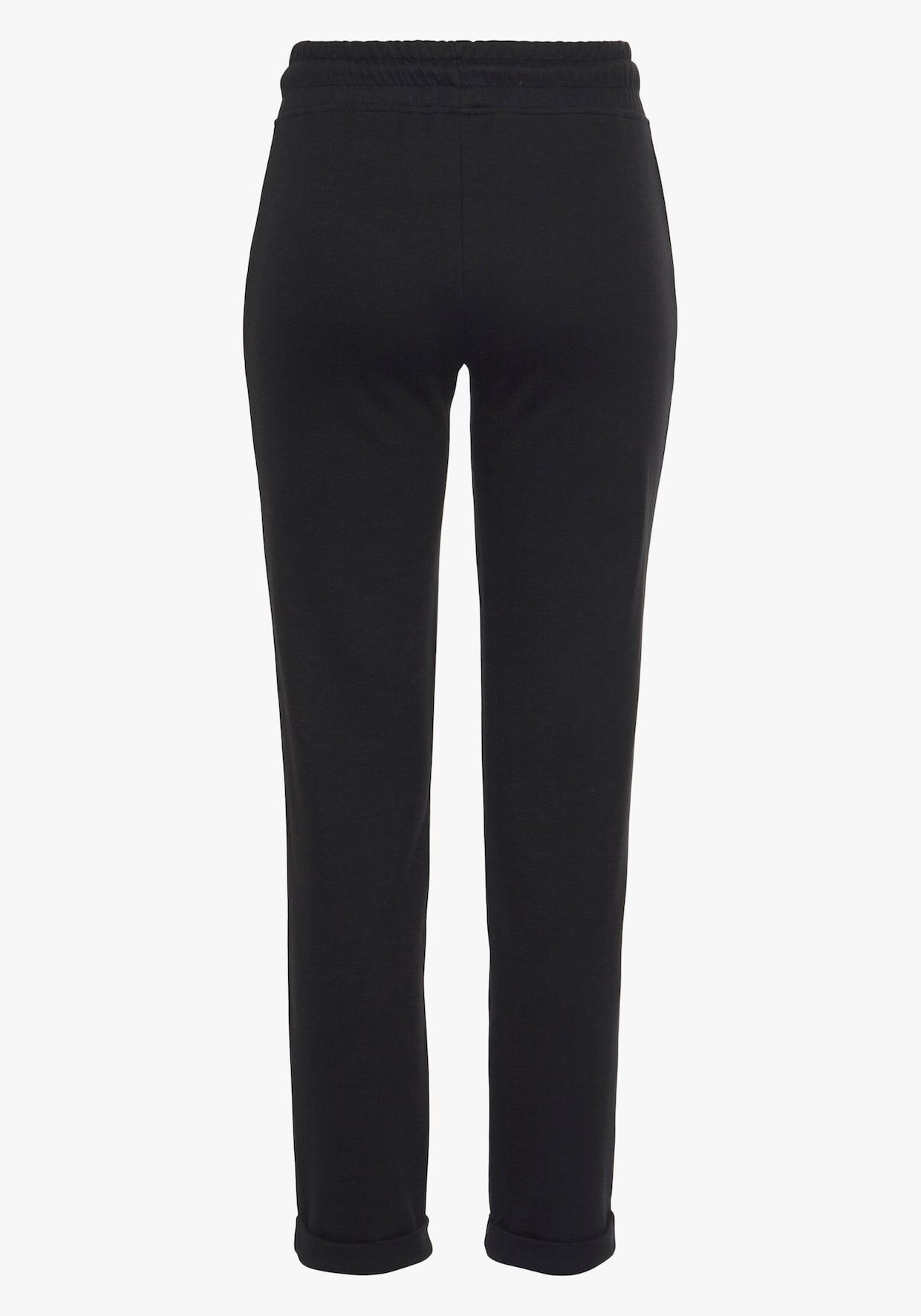 H.I.S Pantalon molletonné - noir