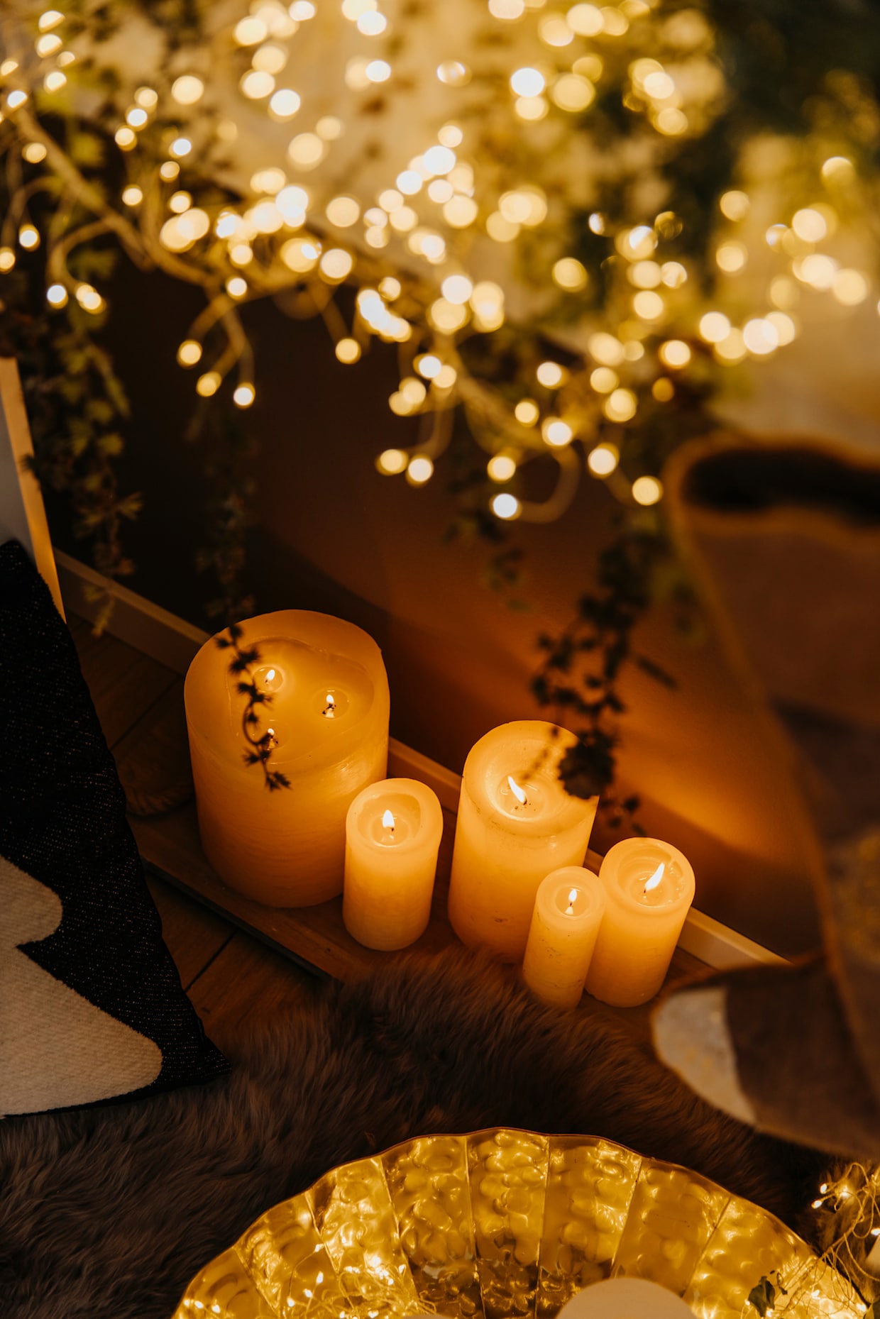 BONETTI LED-Lichterkette - schwarz