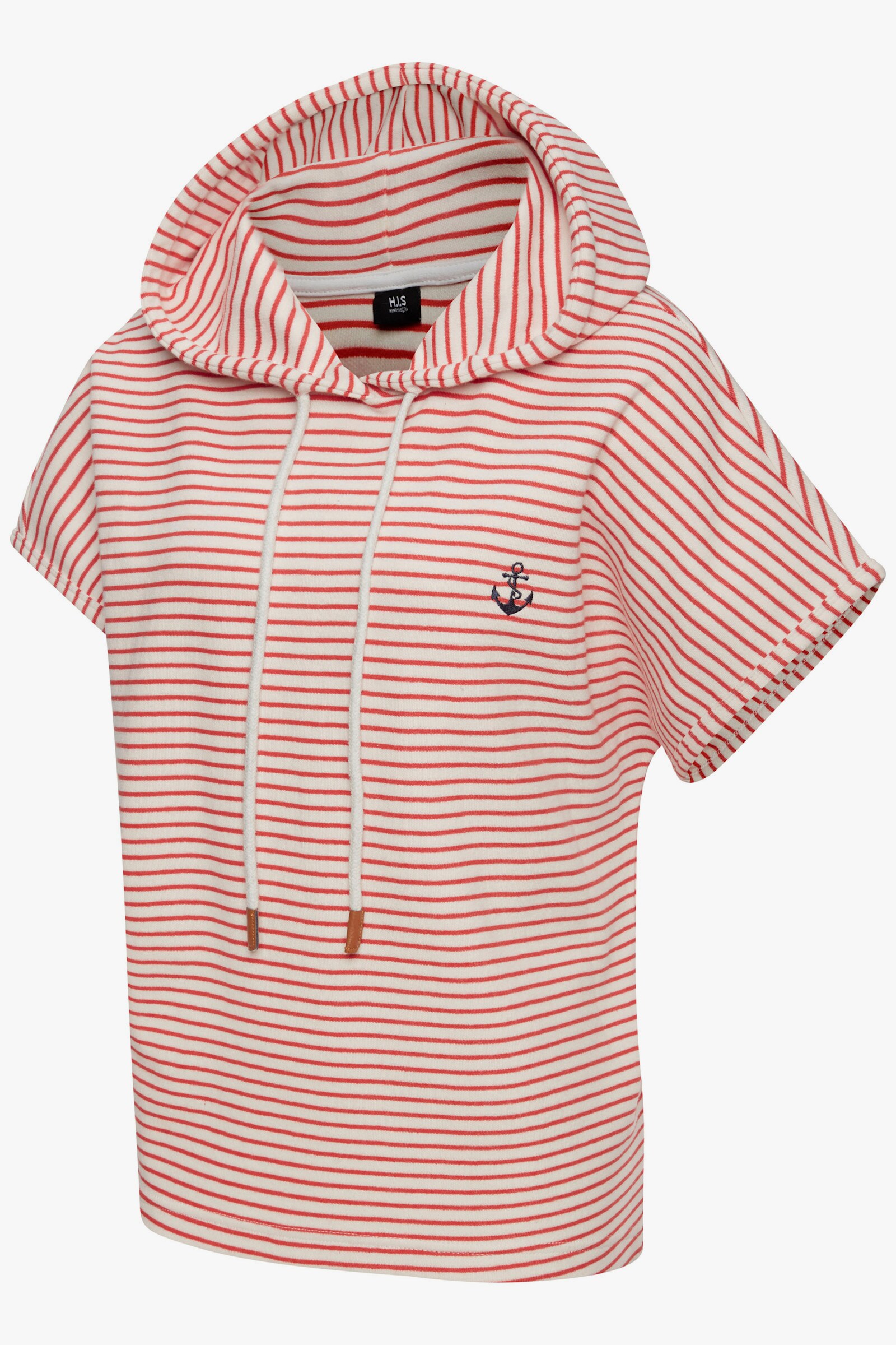 H.I.S Sweatshirt - rot-offwhite