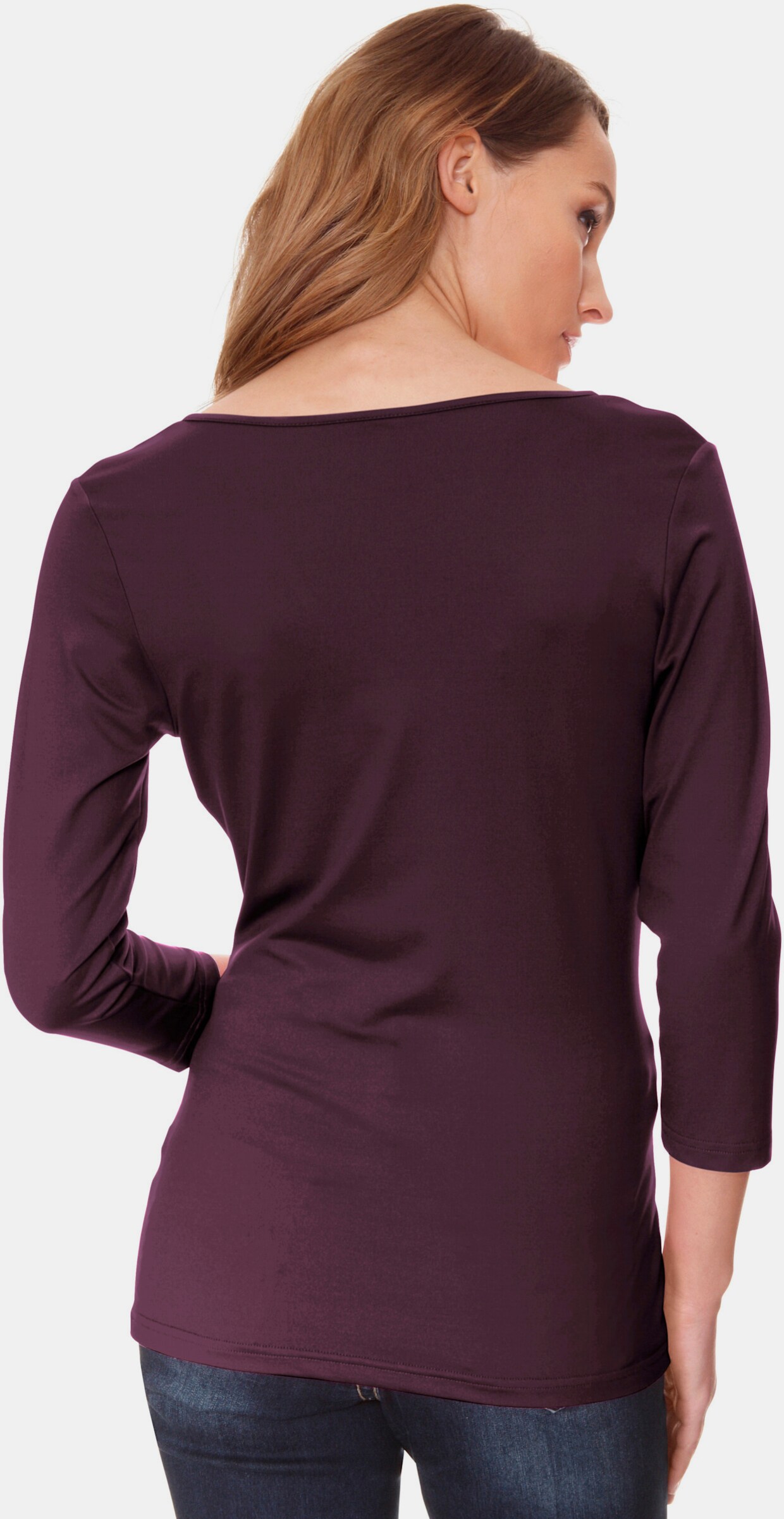 heine Wickelshirt - pflaume