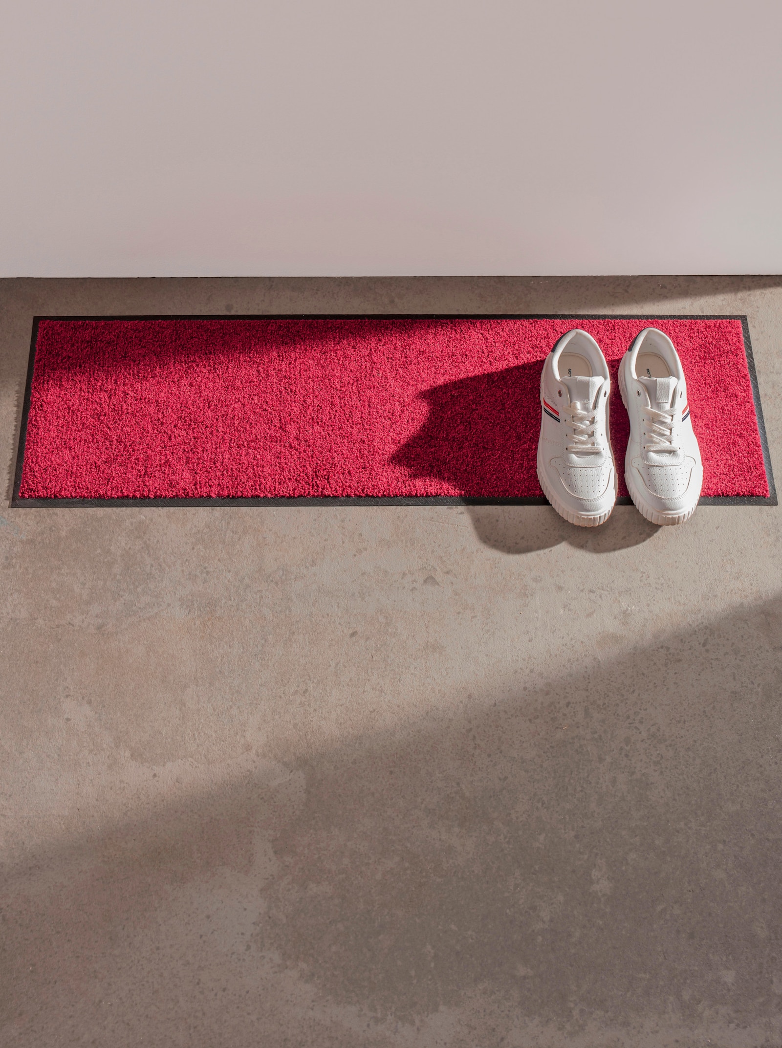 Salonloewe Fußmatte - weinrot