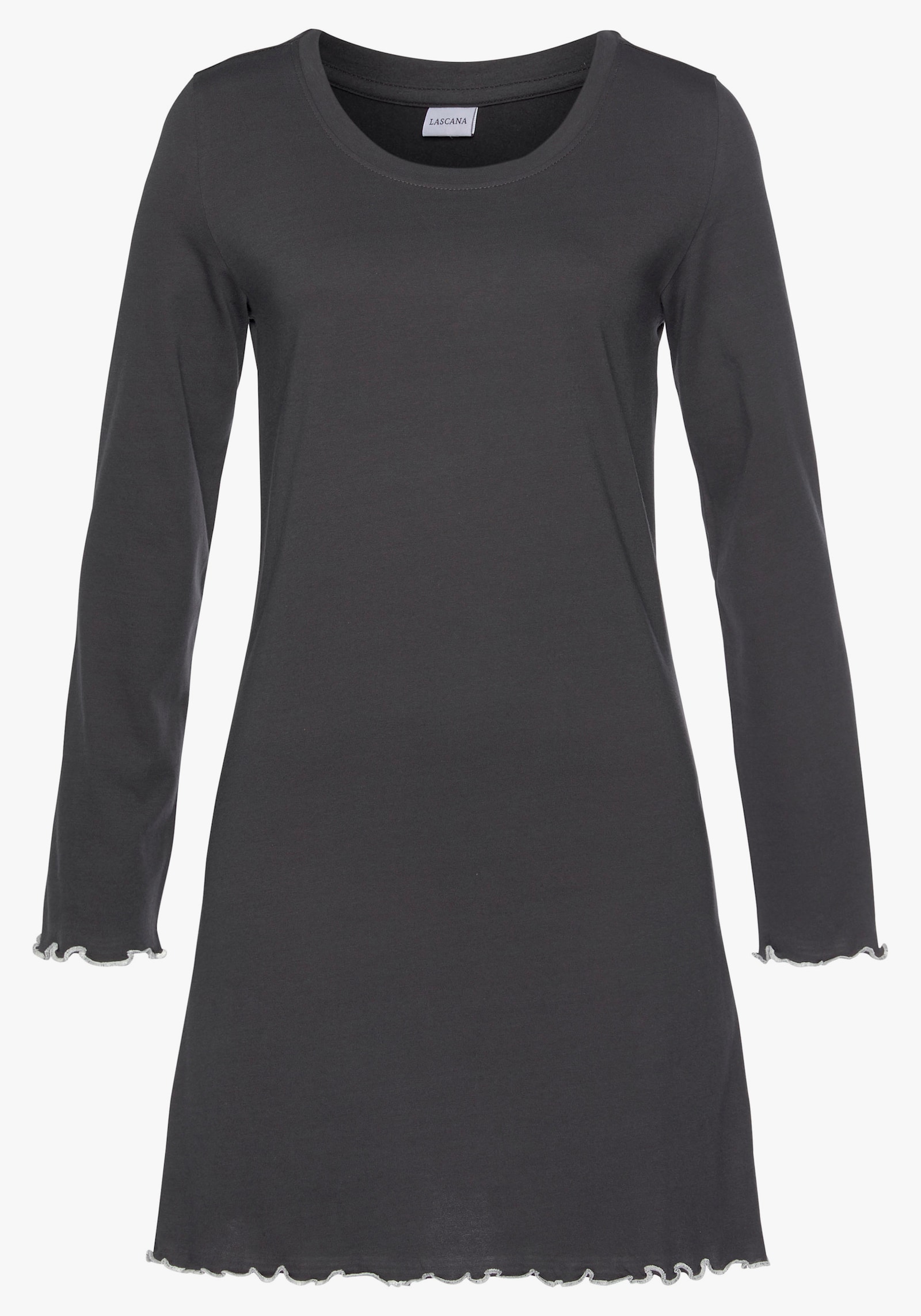 LASCANA Chemise de nuit - taupe